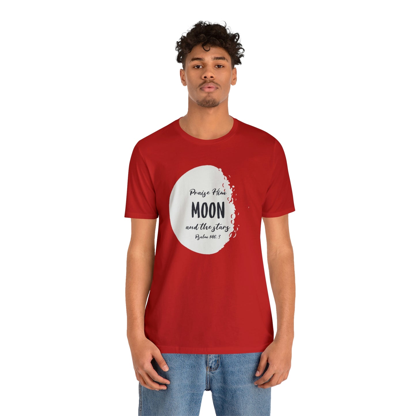 The Moon Unisex Jersey Short Sleeve Tee