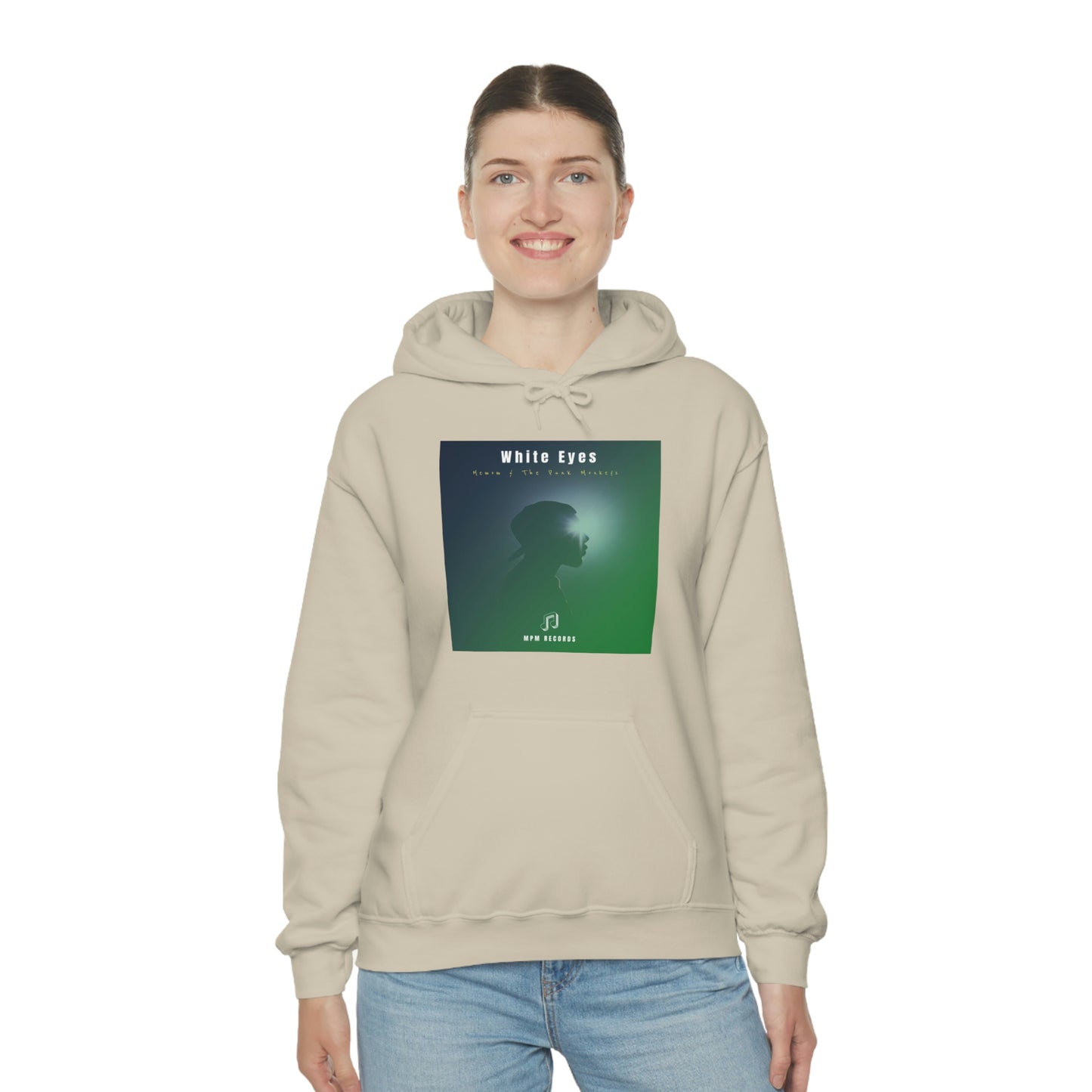 White Eyes Unisex Heavy Blend™ Hooded Sweatshirt