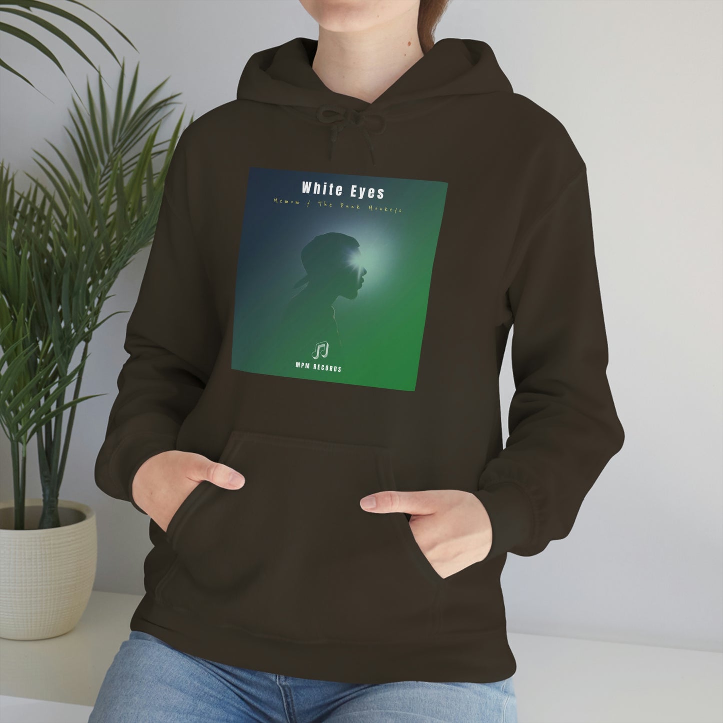 White Eyes Unisex Heavy Blend™ Hooded Sweatshirt