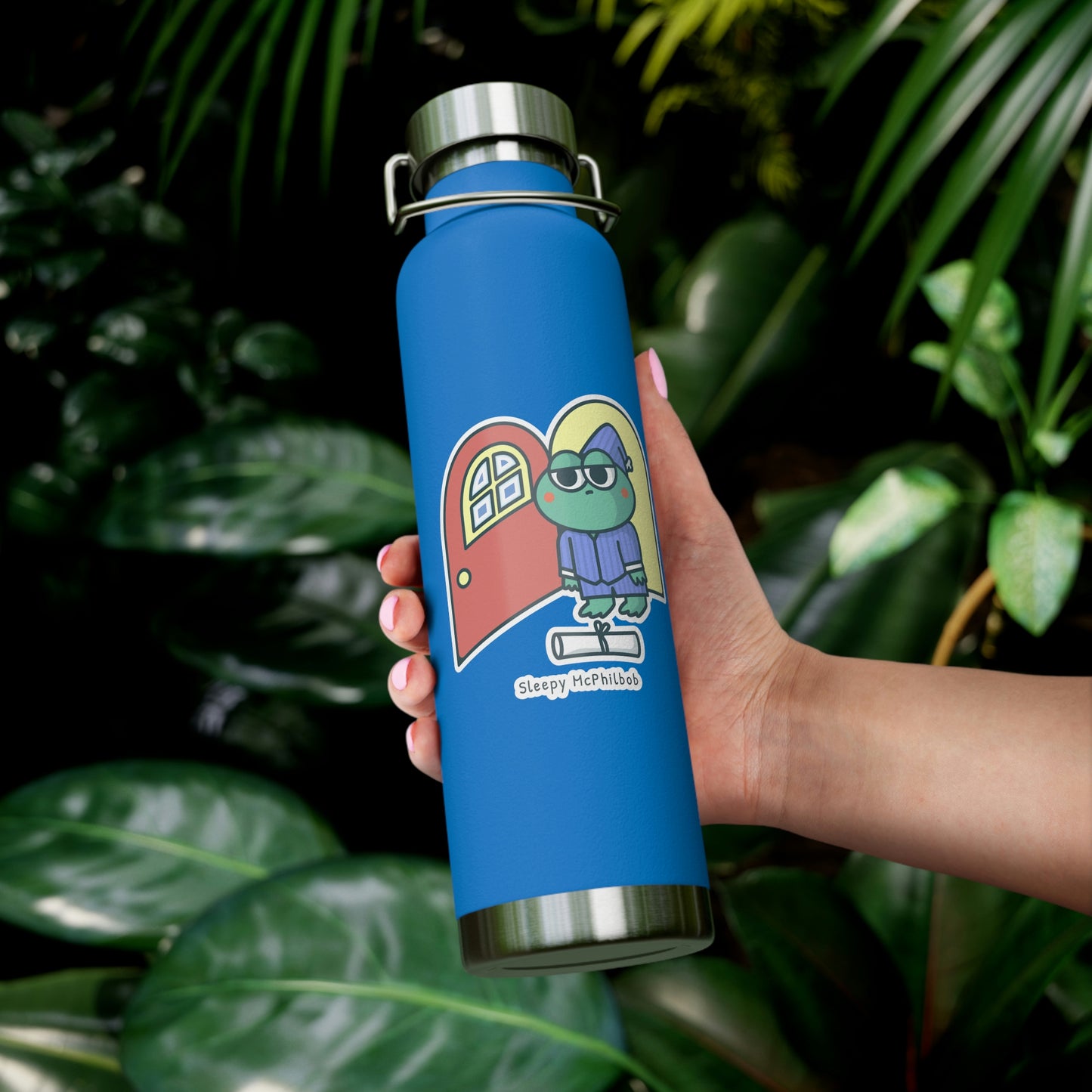 Sleepy McPhilbob 22oz Vacuum Insulated Bottle