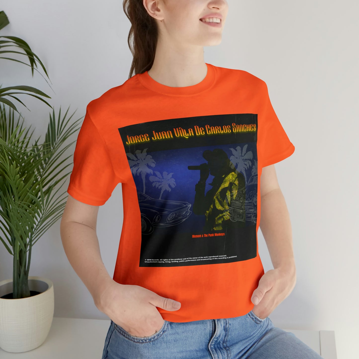 Jorge Juan Villa De Carlos Sanchez Unisex Jersey Short Sleeve Tee