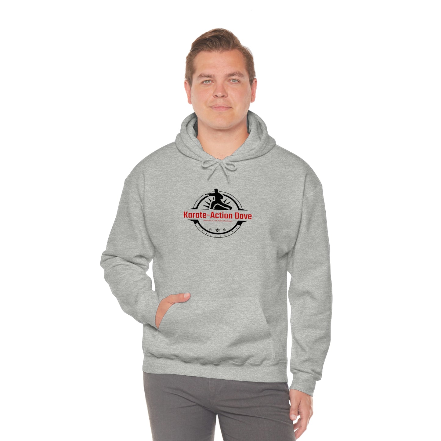 Karate Action Dave Unisex Heavy Blend™ Hooded Sweatshirt