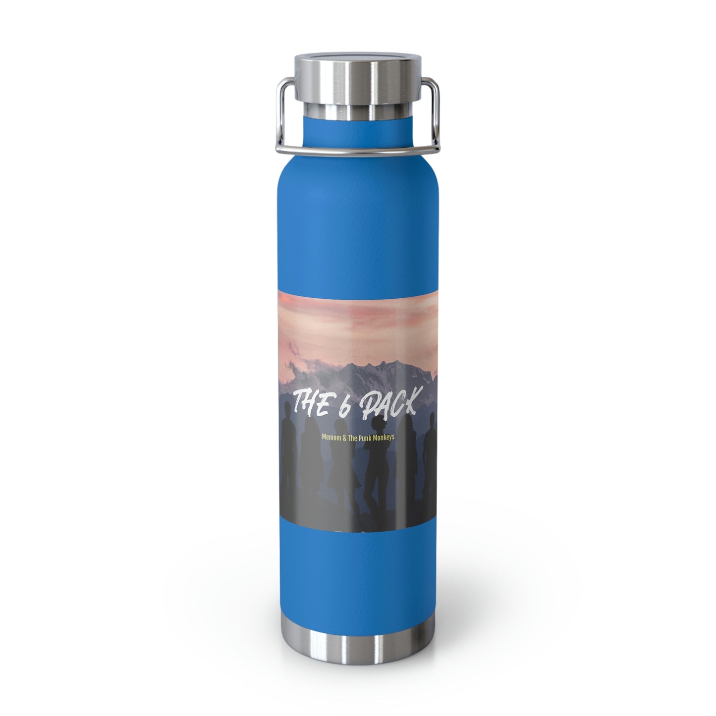 The 6 Pack Copper Vacuum Insulated Bottle, 22oz