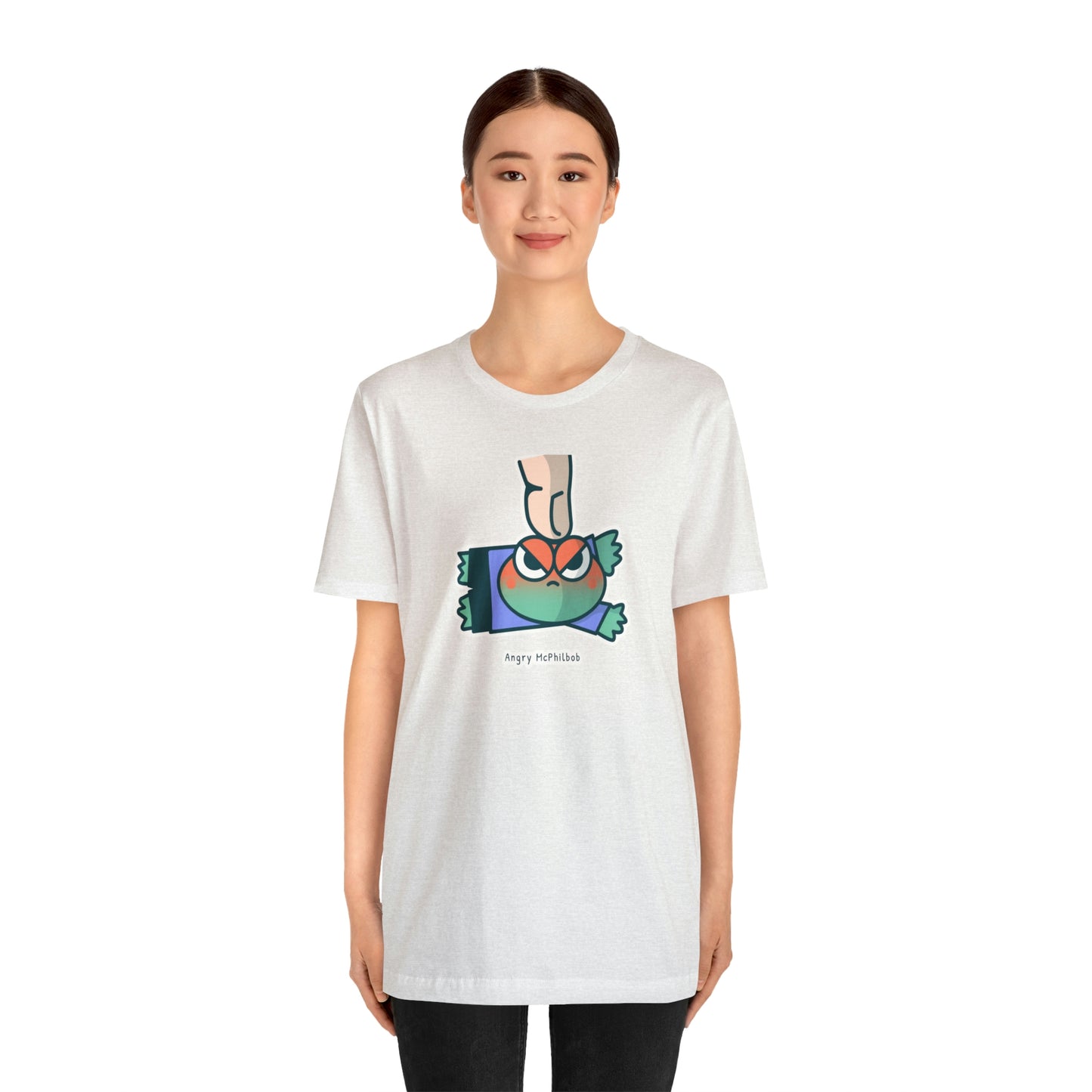 Angry McPhilbob Unisex Jersey Short Sleeve Tee