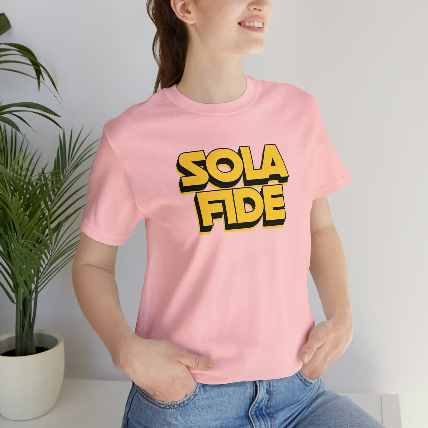 Sola Fide SW Unisex Jersey Short Sleeve Tee
