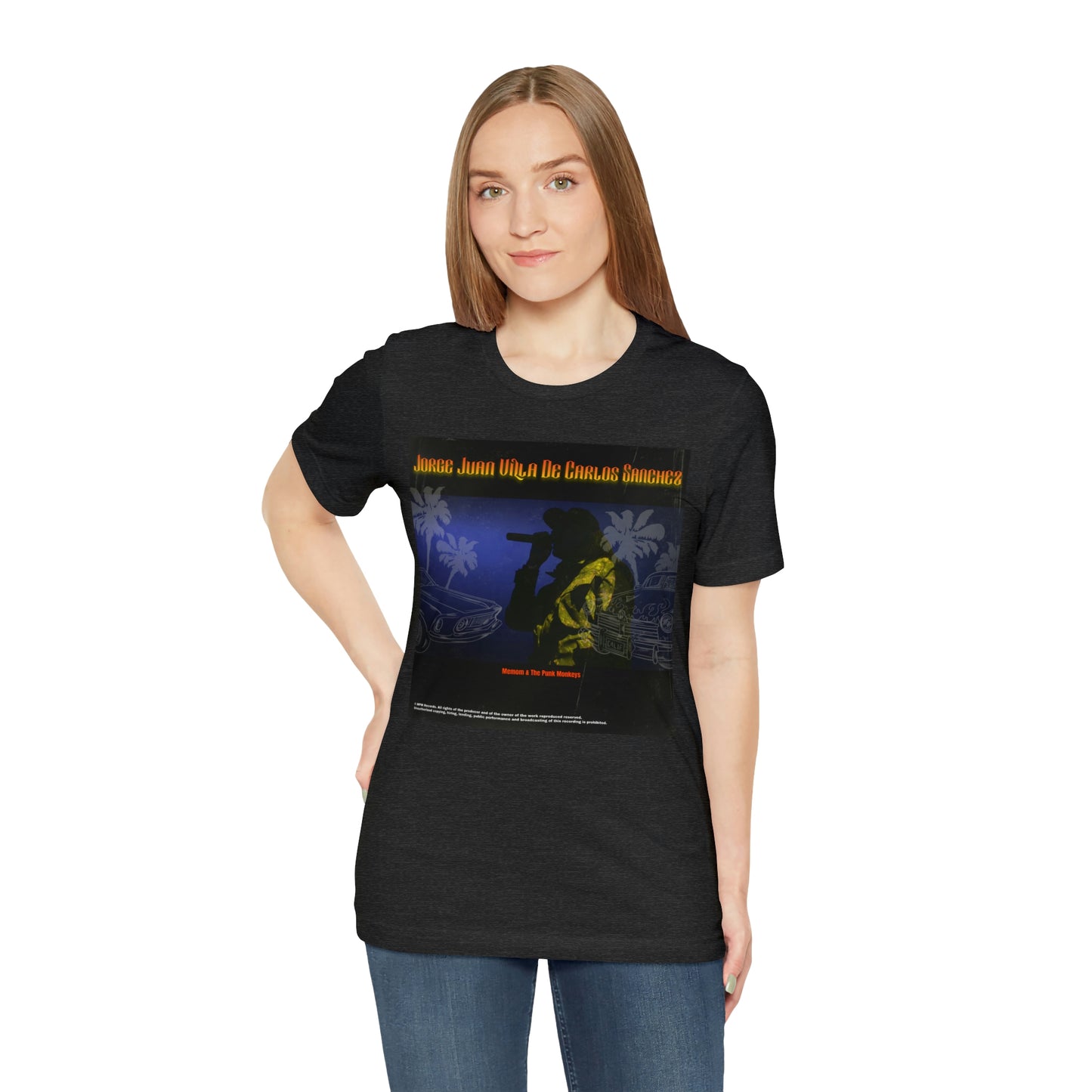 Jorge Juan Villa De Carlos Sanchez Unisex Jersey Short Sleeve Tee