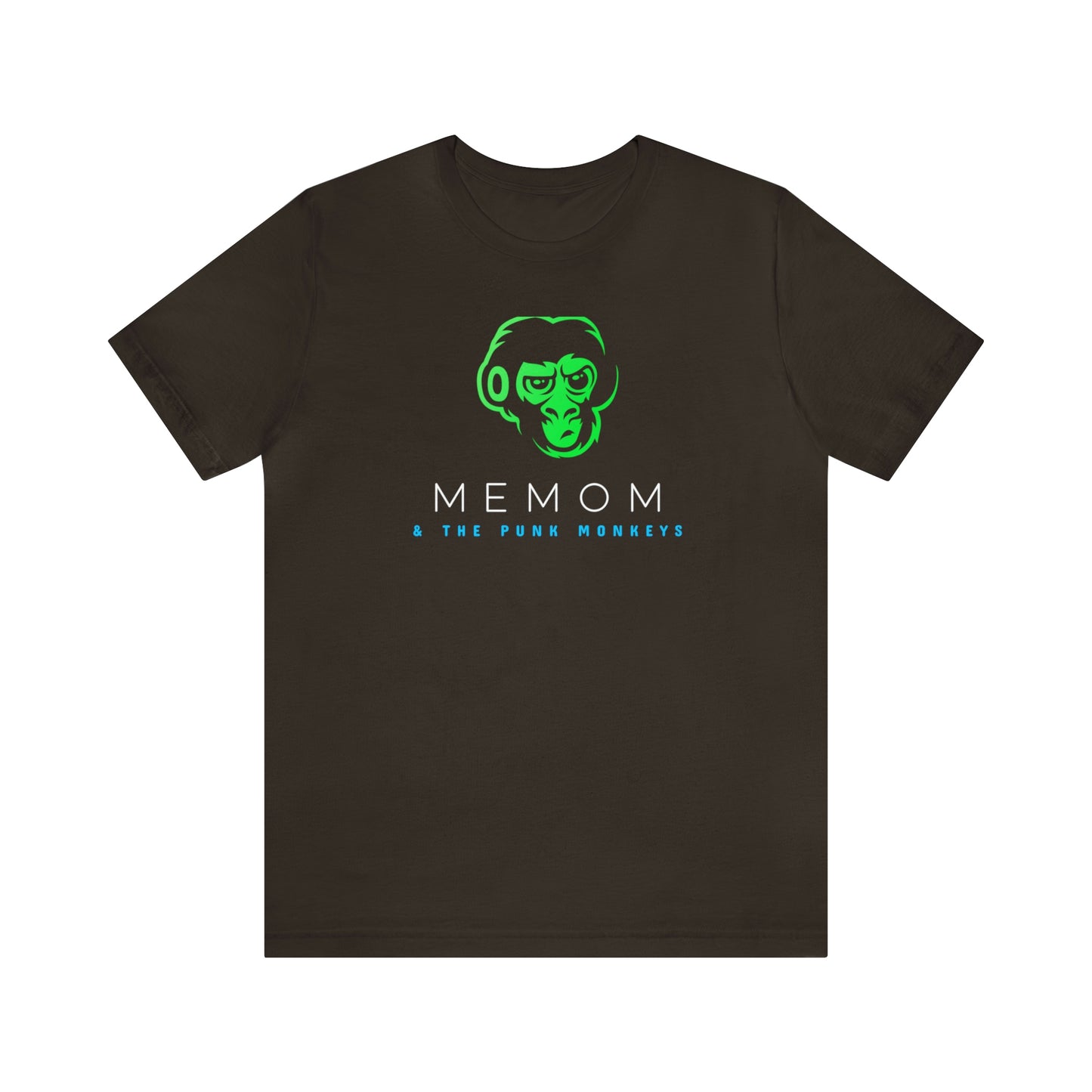 Memom and the Punk Monkeys Logo Unisex Jersey Short Sleeve Tee