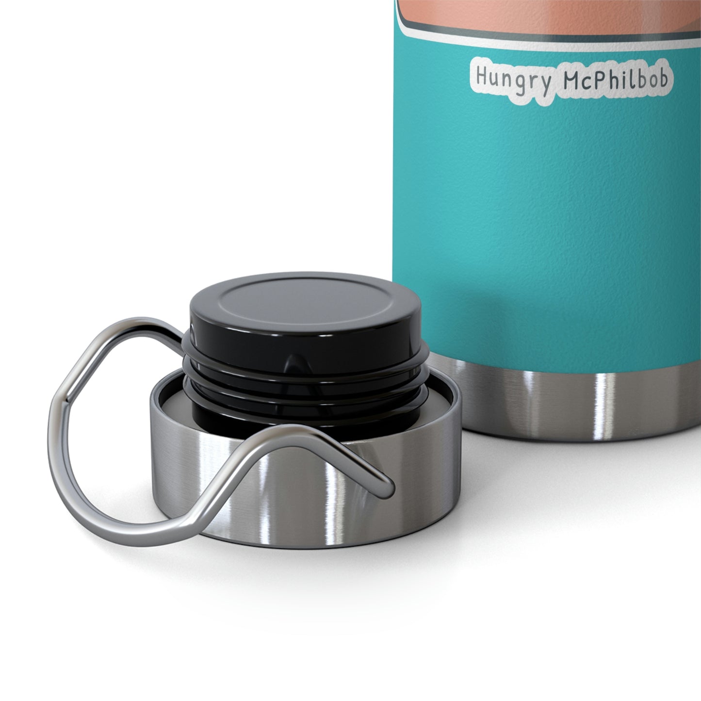 Hungry McPhilbob Copper Vacuum Insulated Bottle, 22oz