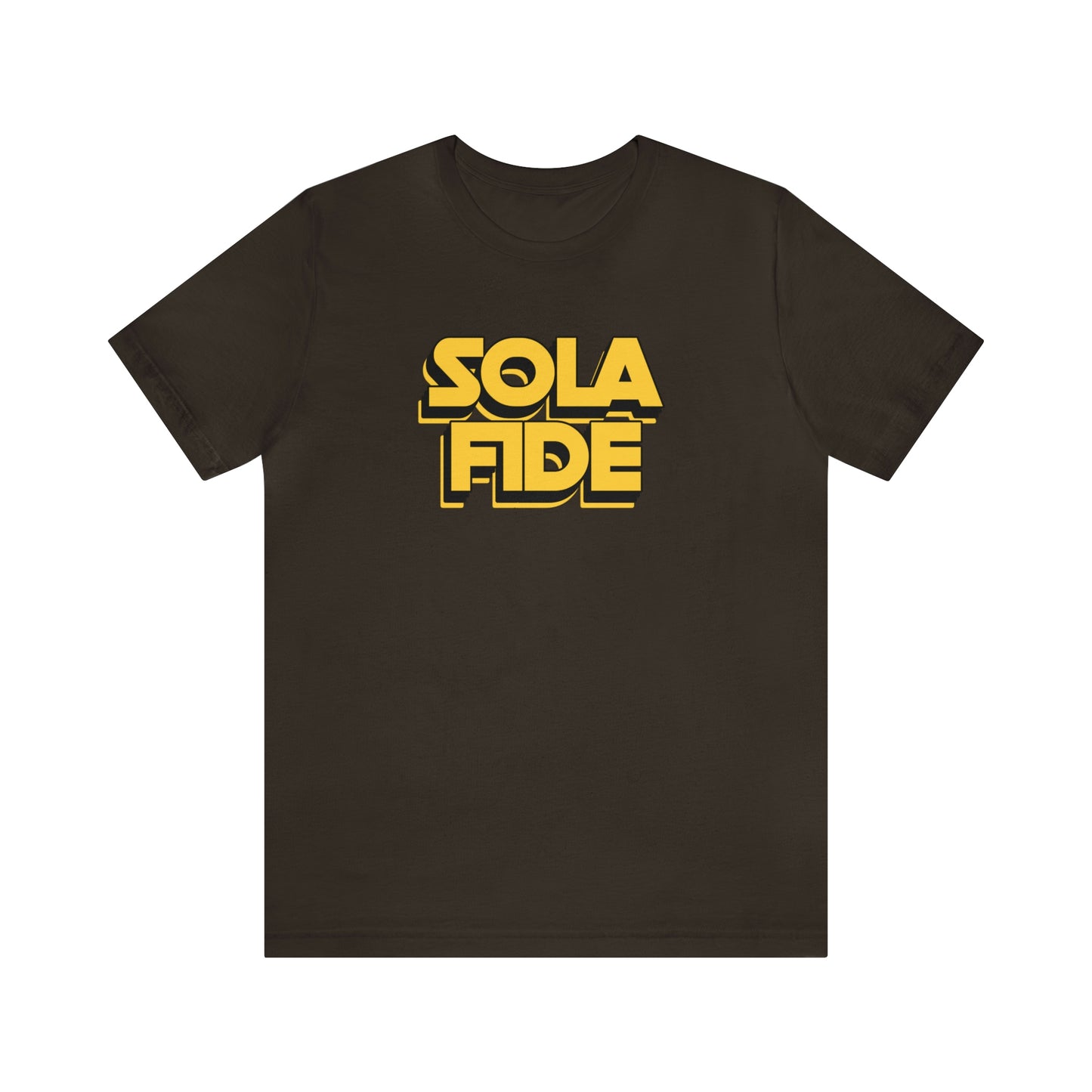 Sola Fide SW Unisex Jersey Short Sleeve Tee