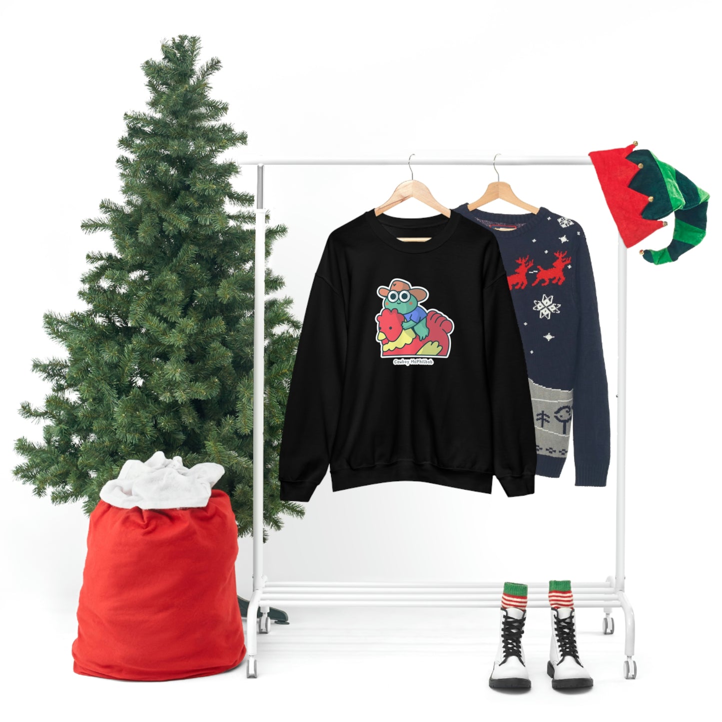 Cowboy McPhilbob Unisex Heavy Blend™ Crewneck Sweatshirt