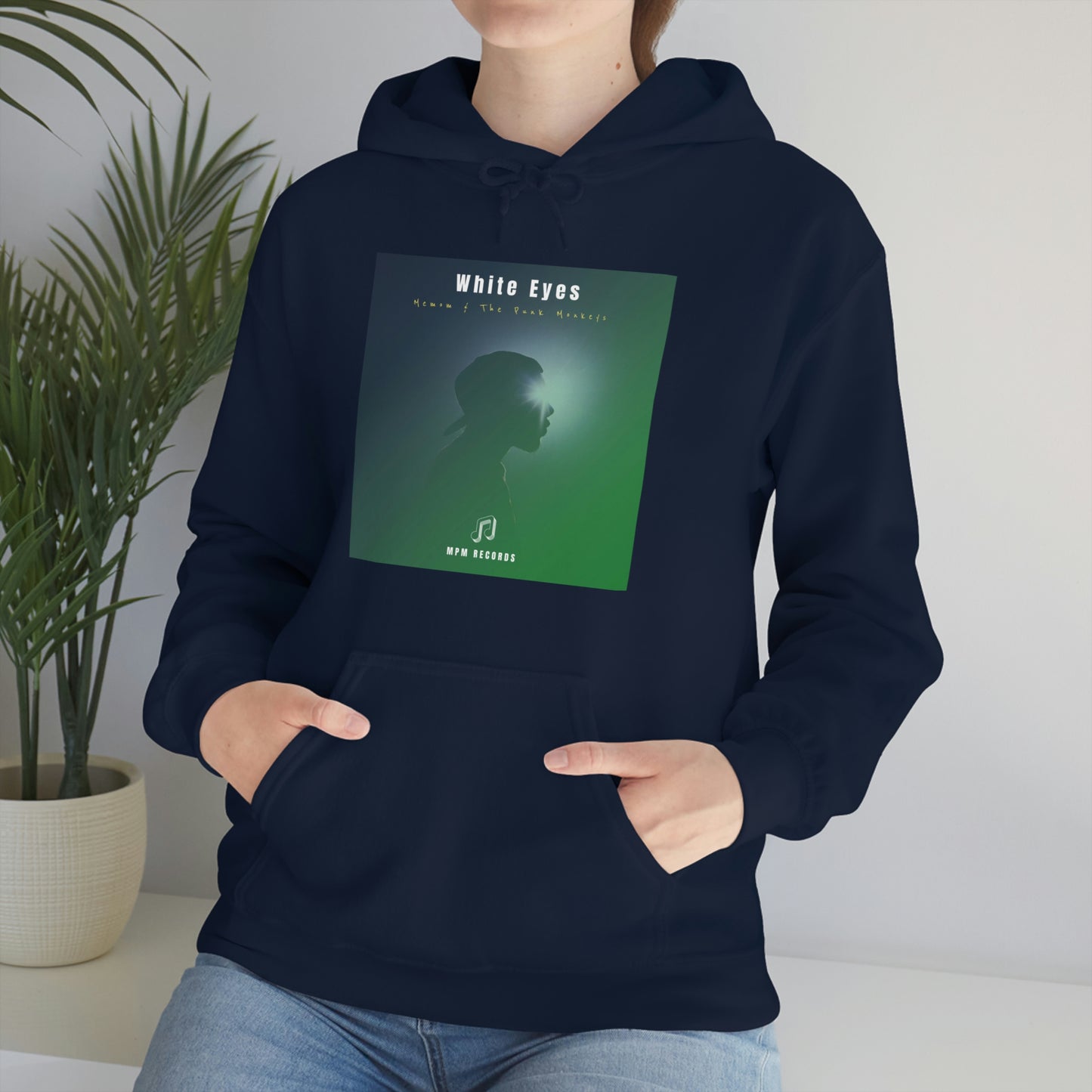 White Eyes Unisex Heavy Blend™ Hooded Sweatshirt