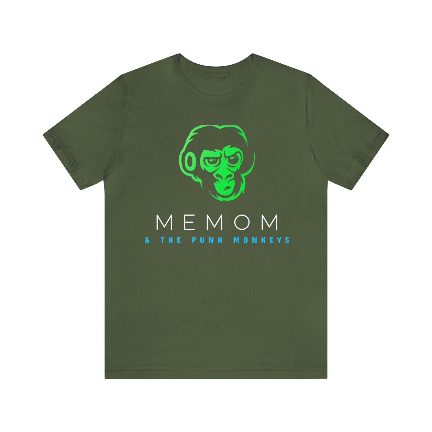 Memom and the Punk Monkeys Logo Unisex Jersey Short Sleeve Tee