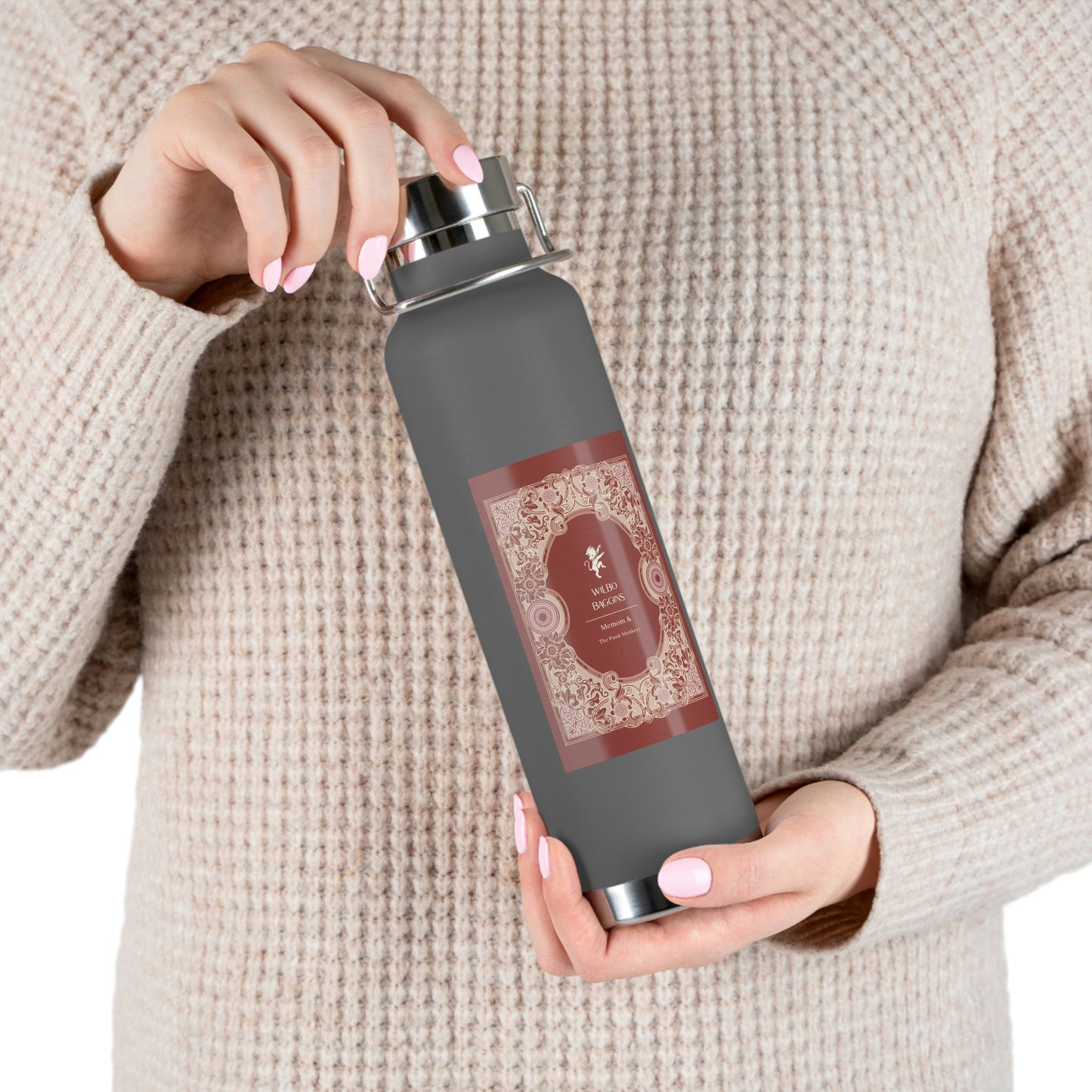 Willbo Baggins Copper Vacuum Insulated Bottle, 22oz