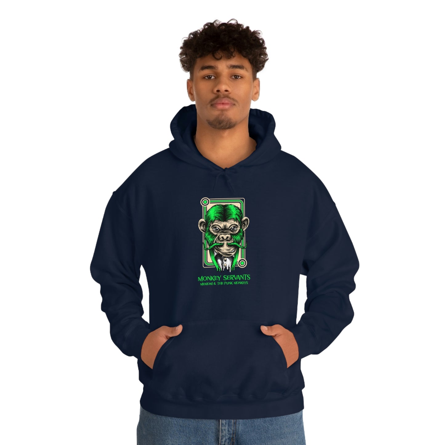 Monkey Servants Unisex Heavy Blend™ Hooded Sweatshirt