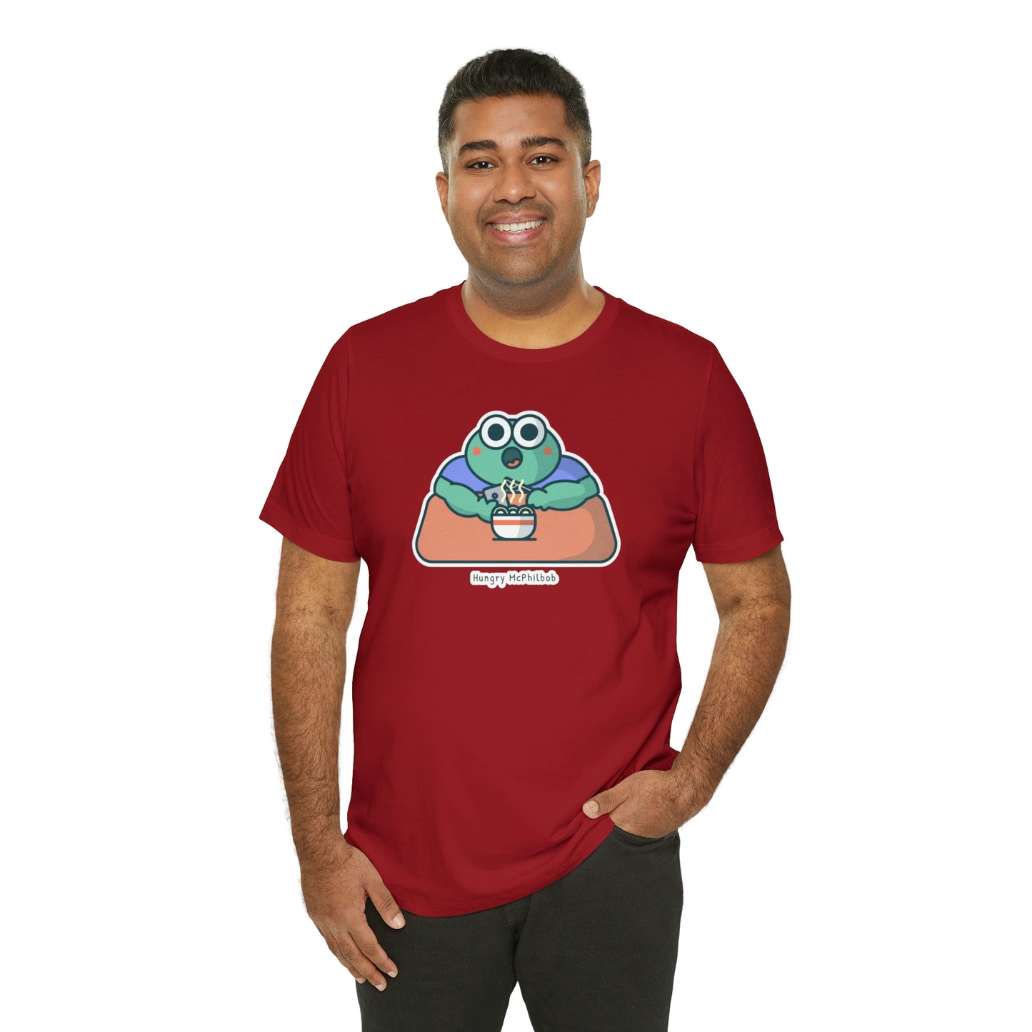 Hungry McPhilbob Unisex Jersey Short Sleeve Tee