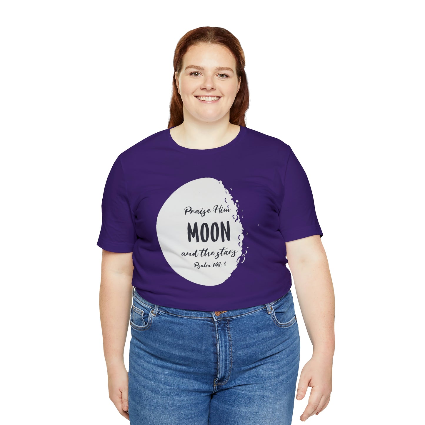 The Moon Unisex Jersey Short Sleeve Tee