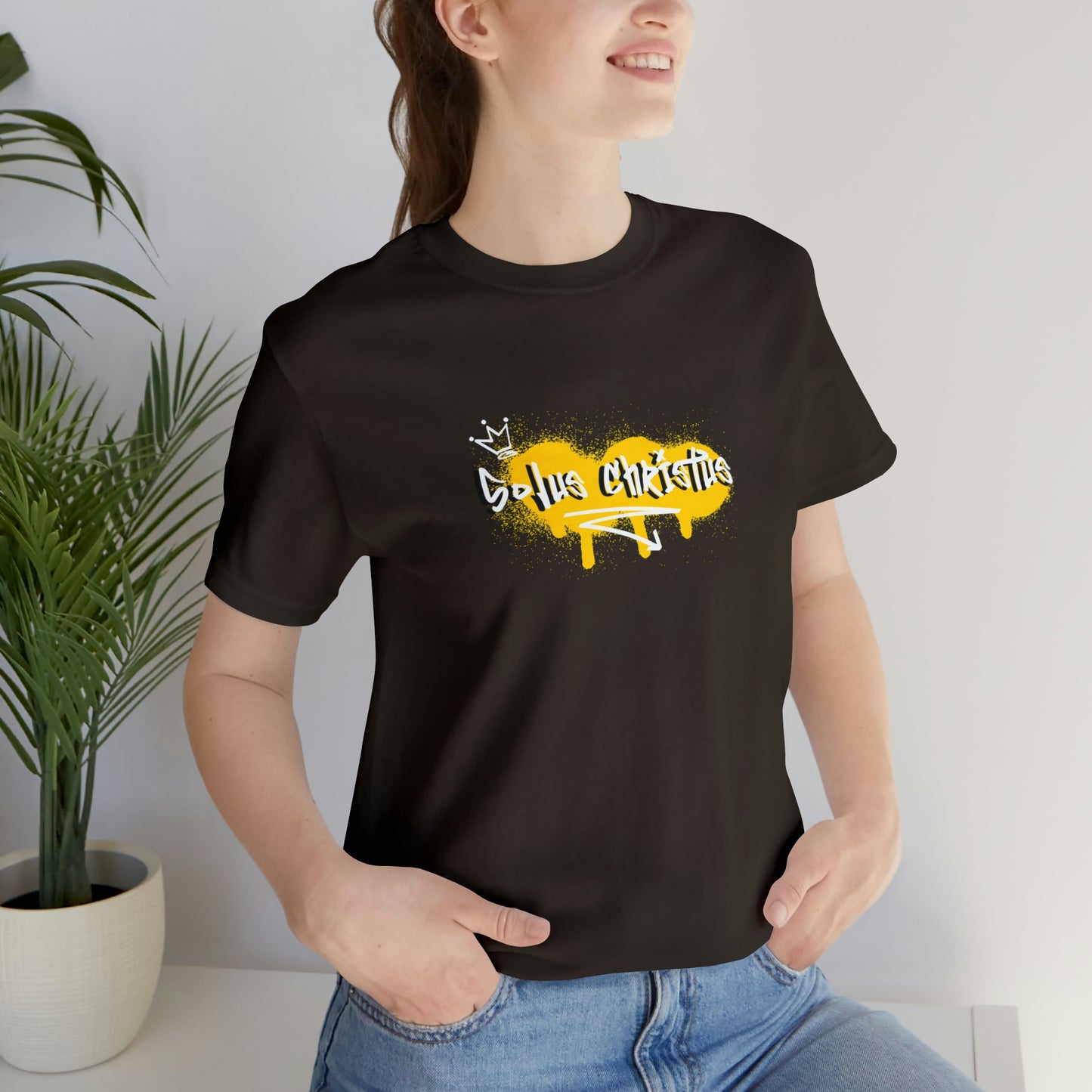 Solus Christus Unisex Jersey Short Sleeve Tee
