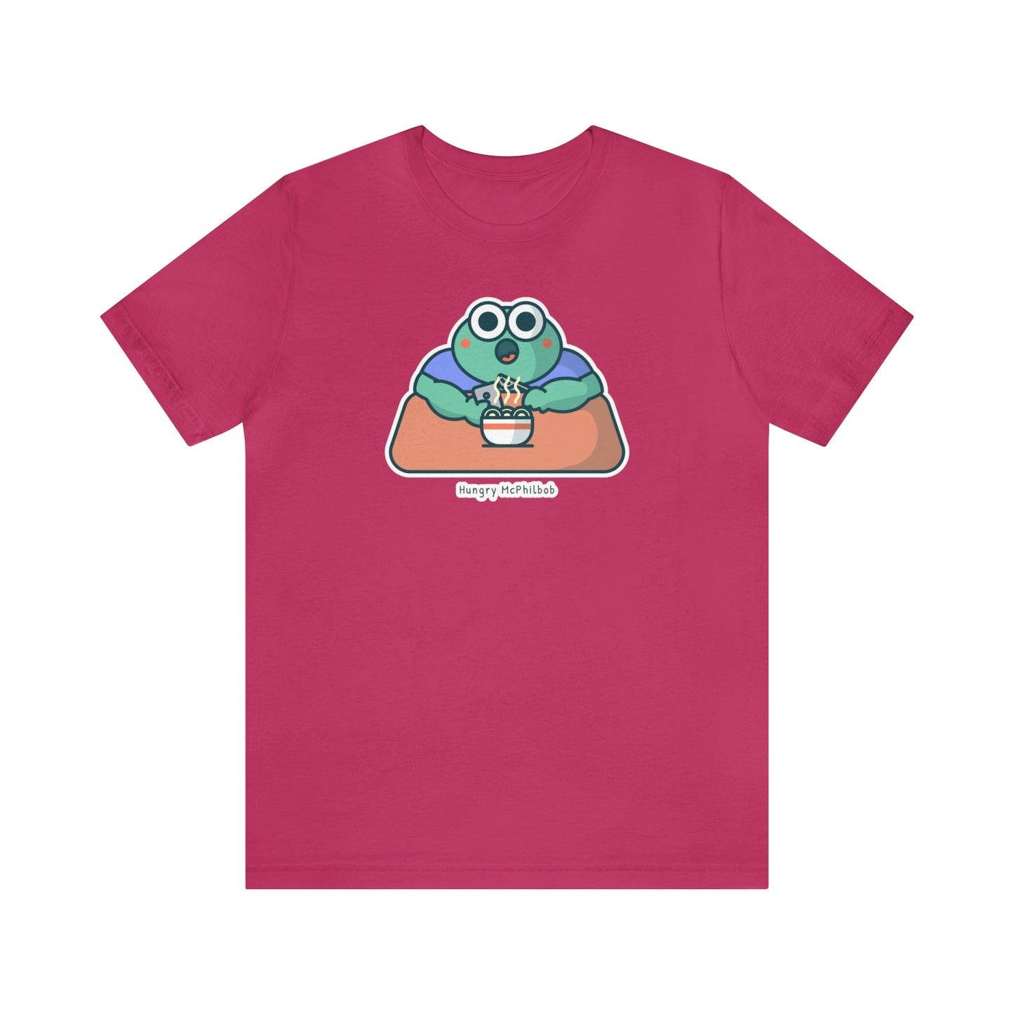 Hungry McPhilbob Unisex Jersey Short Sleeve Tee