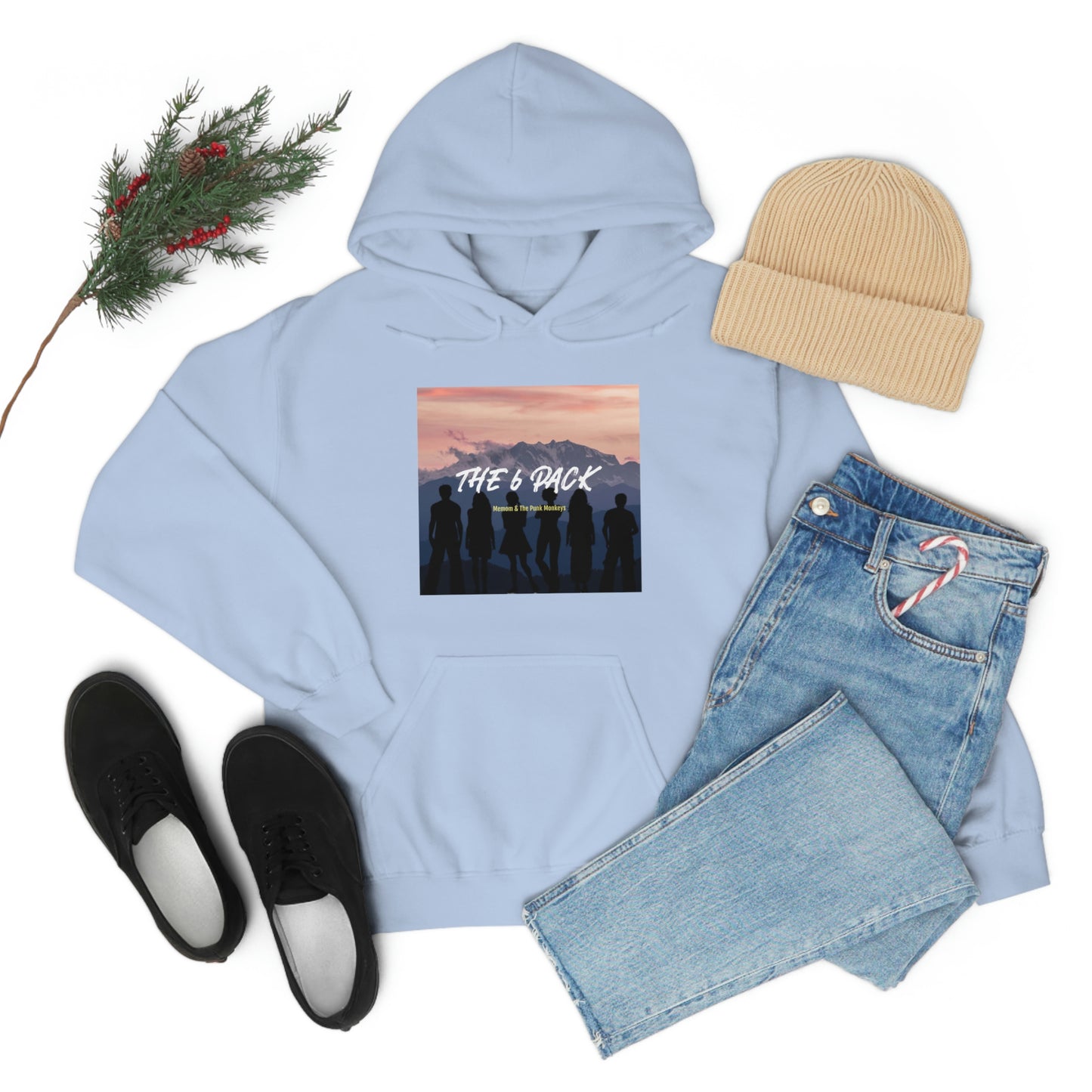 The 6 Pack Unisex Heavy Blend™ Hooded Sweatshirt