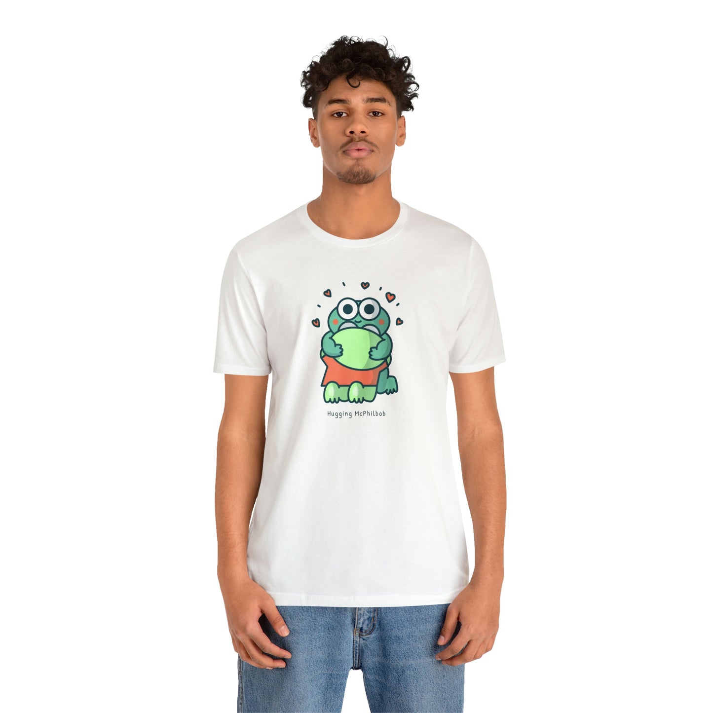 Hugging McPhilbob Unisex Jersey Short Sleeve Tee