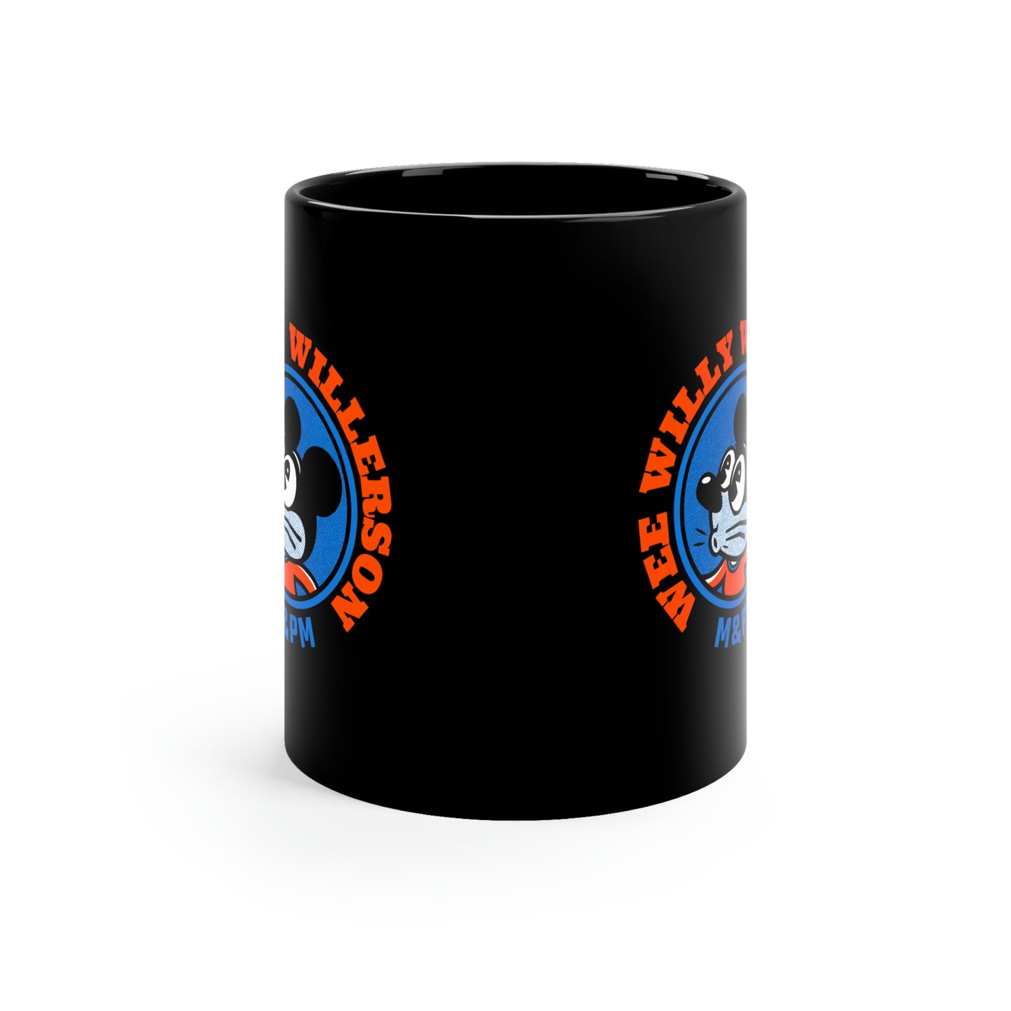 Wee Willy Willerson 11oz Black Mug