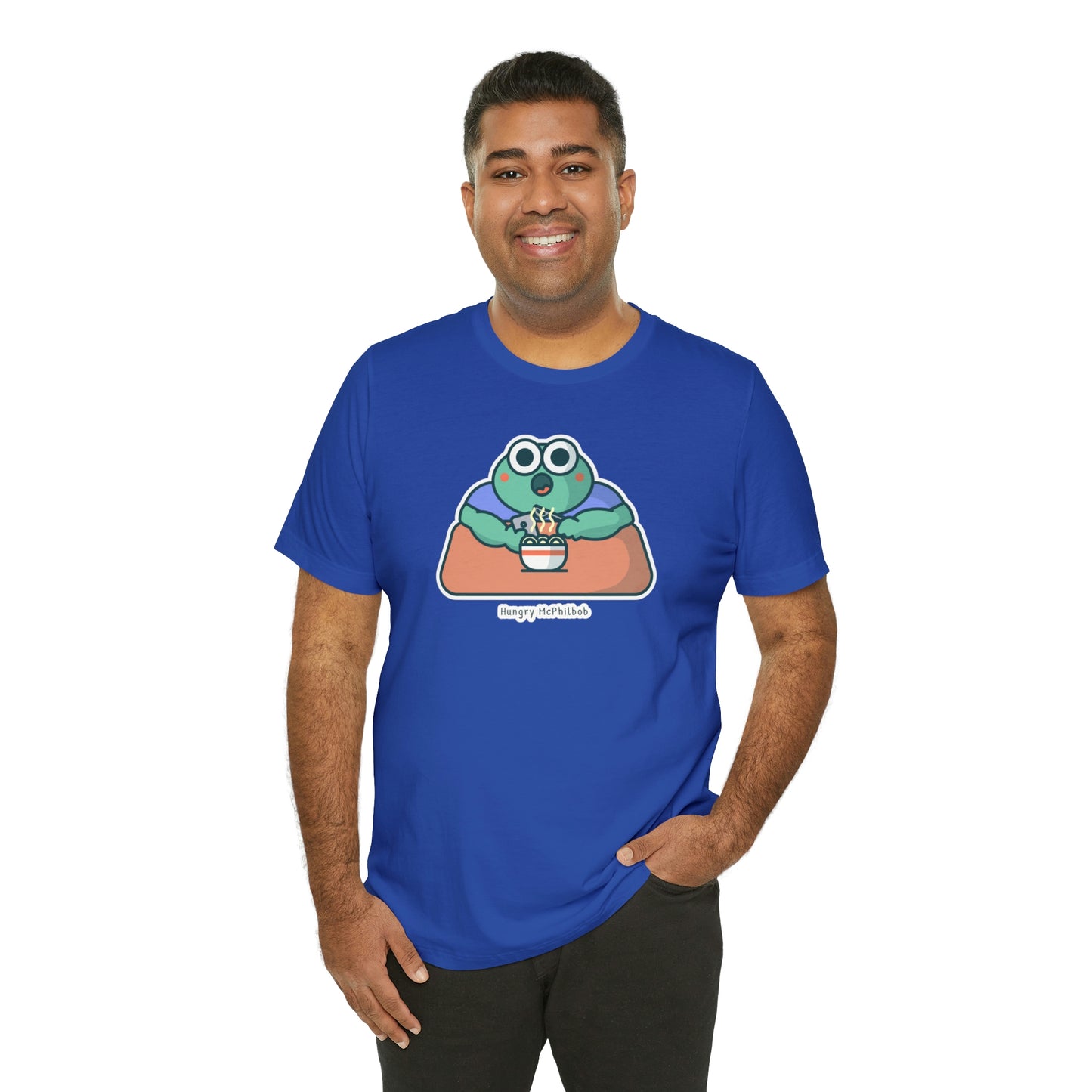 Hungry McPhilbob Unisex Jersey Short Sleeve Tee