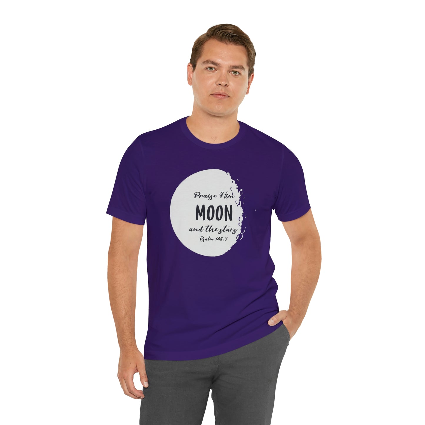 The Moon Unisex Jersey Short Sleeve Tee