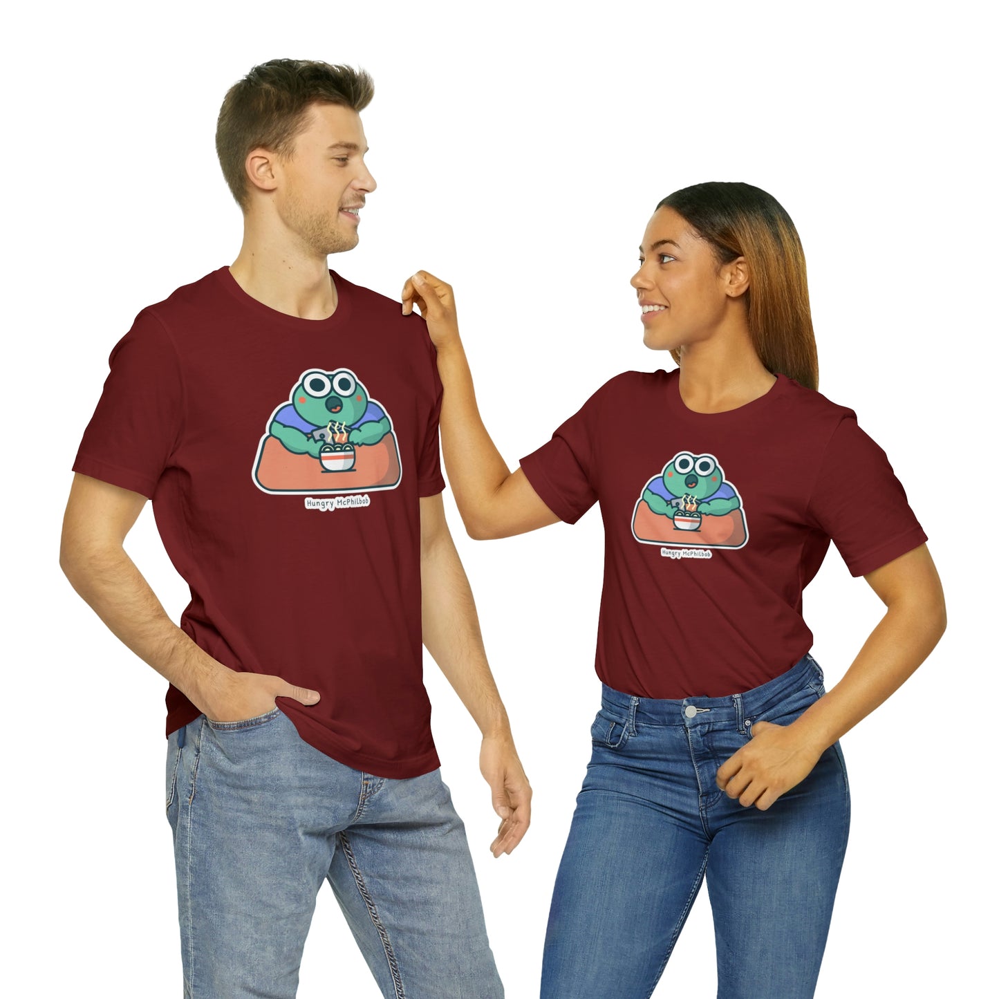 Hungry McPhilbob Unisex Jersey Short Sleeve Tee