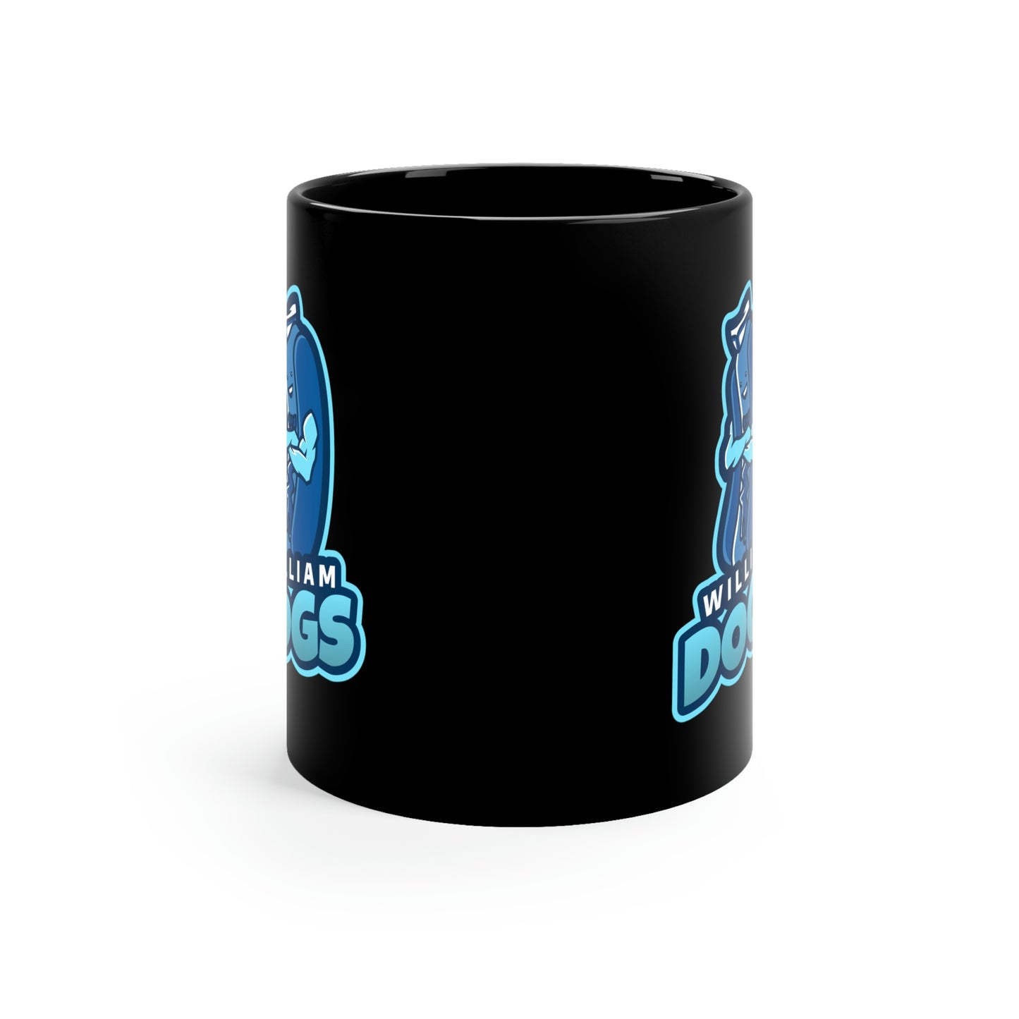 William Dog's 11oz Black Mug
