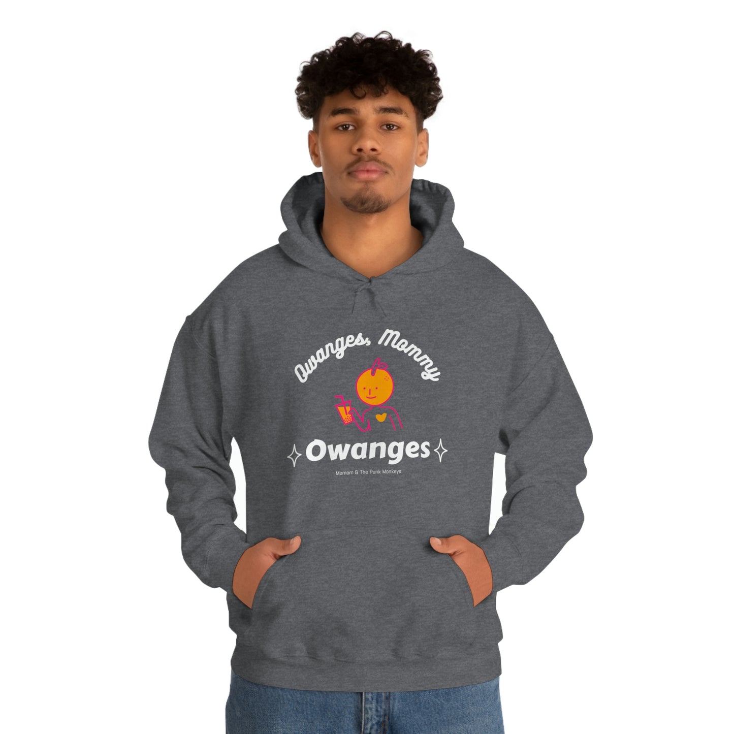Owanges, Mommy, Owanges Unisex Heavy Blend™ Hooded Sweatshirt