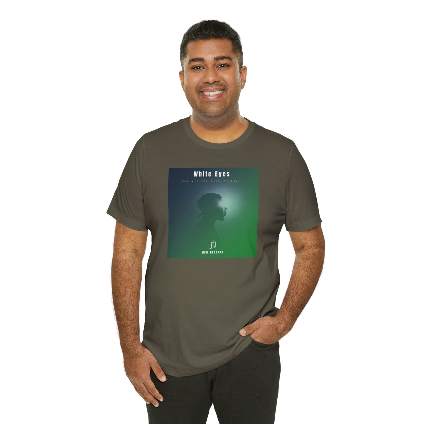 White Eyes Unisex Jersey Short Sleeve Tee