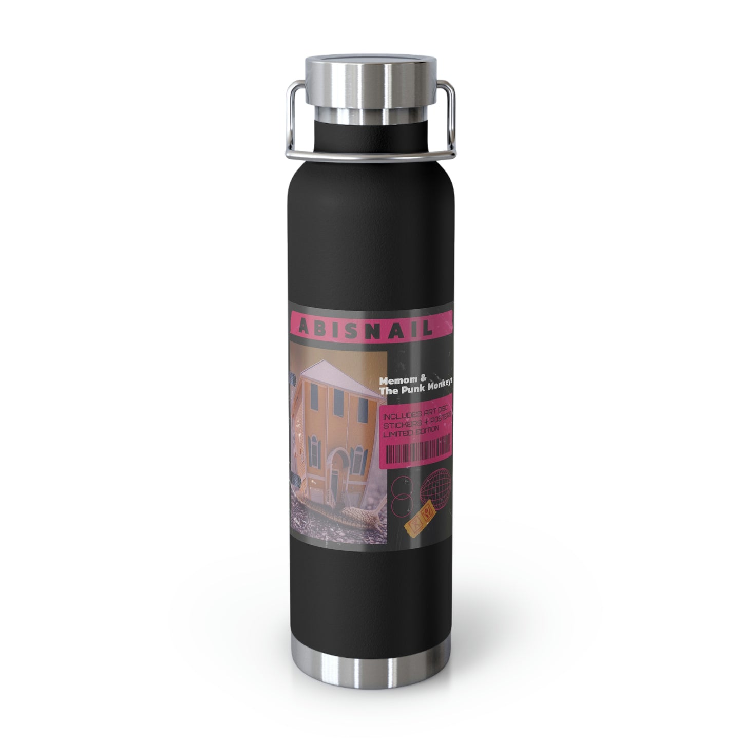 Abisnail 22oz Vacuum Insulated Bottle