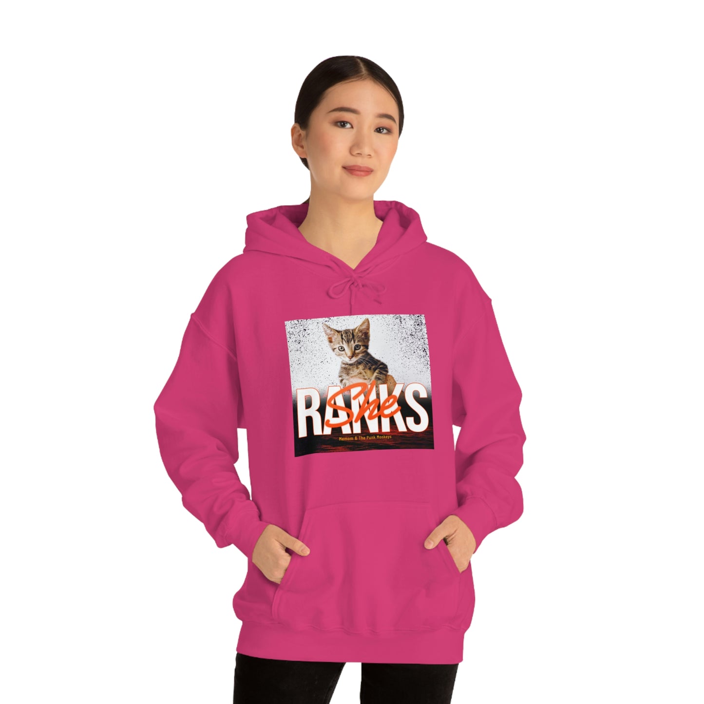 She Ranks Unisex Heavy Blend™ Hooded Sweatshirt