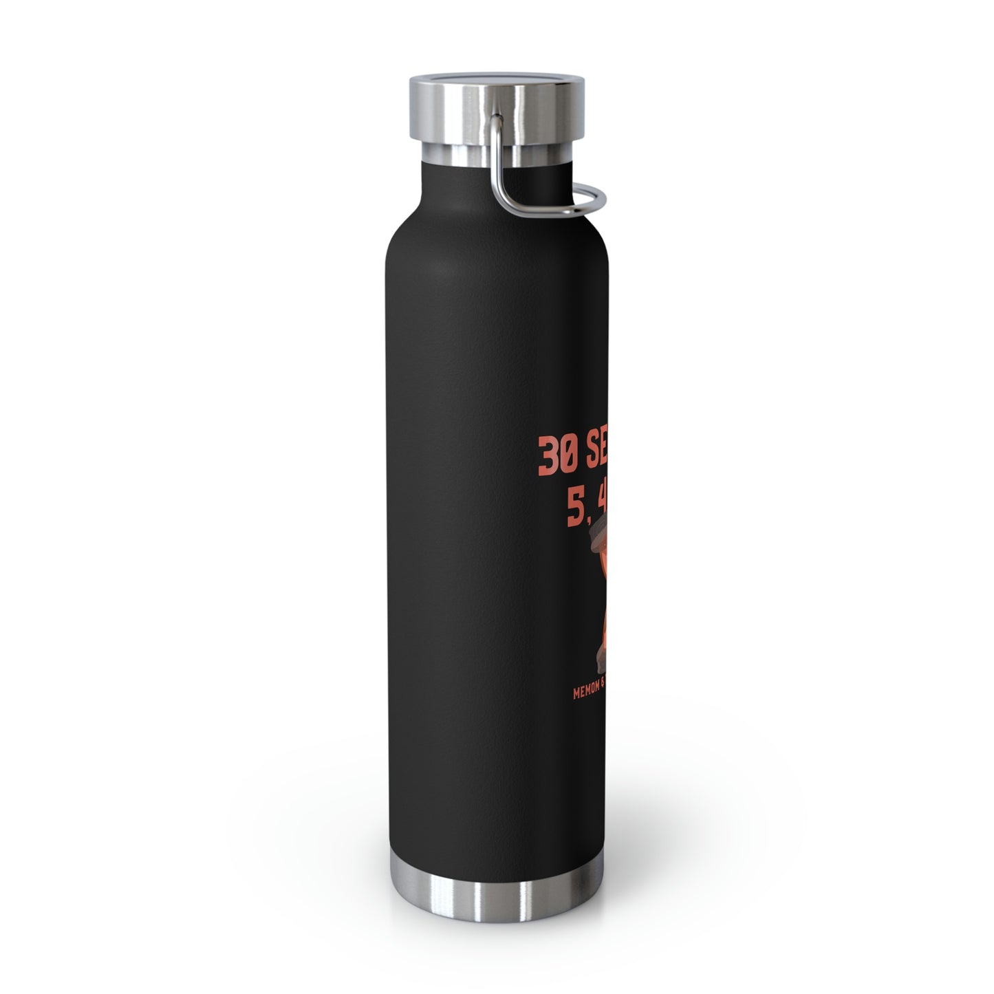 30 Seconds...5,4,3,2,1 Copper Vacuum Insulated Bottle, 22oz