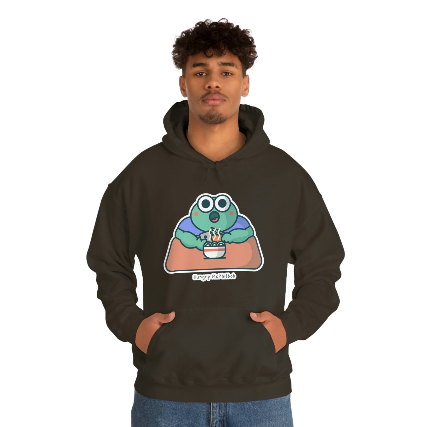 Hungry McPhilbob Unisex Heavy Blend™ Hooded Sweatshirt