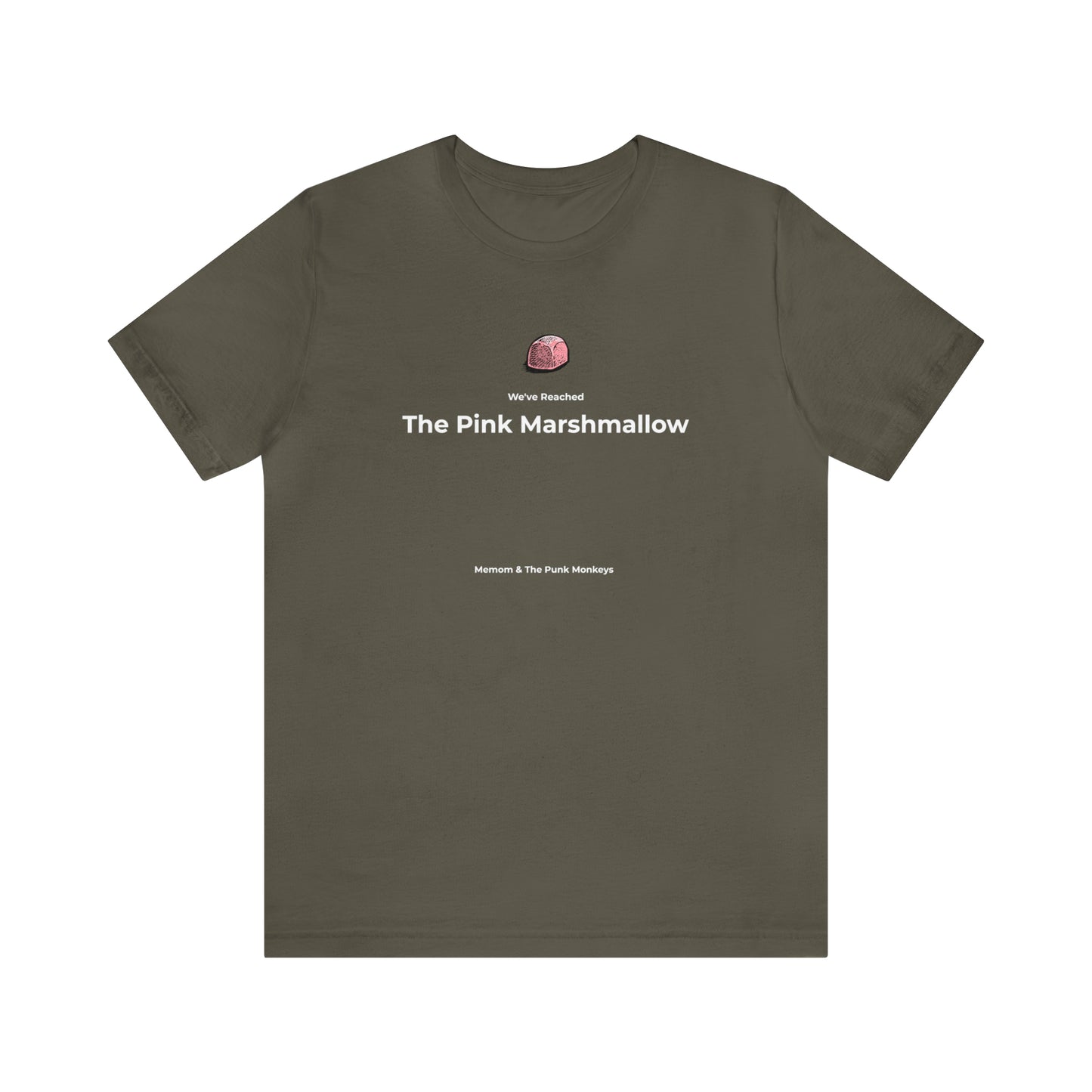 We've Reached the Pink Marshmallow Unisex Jersey Short Sleeve Tee