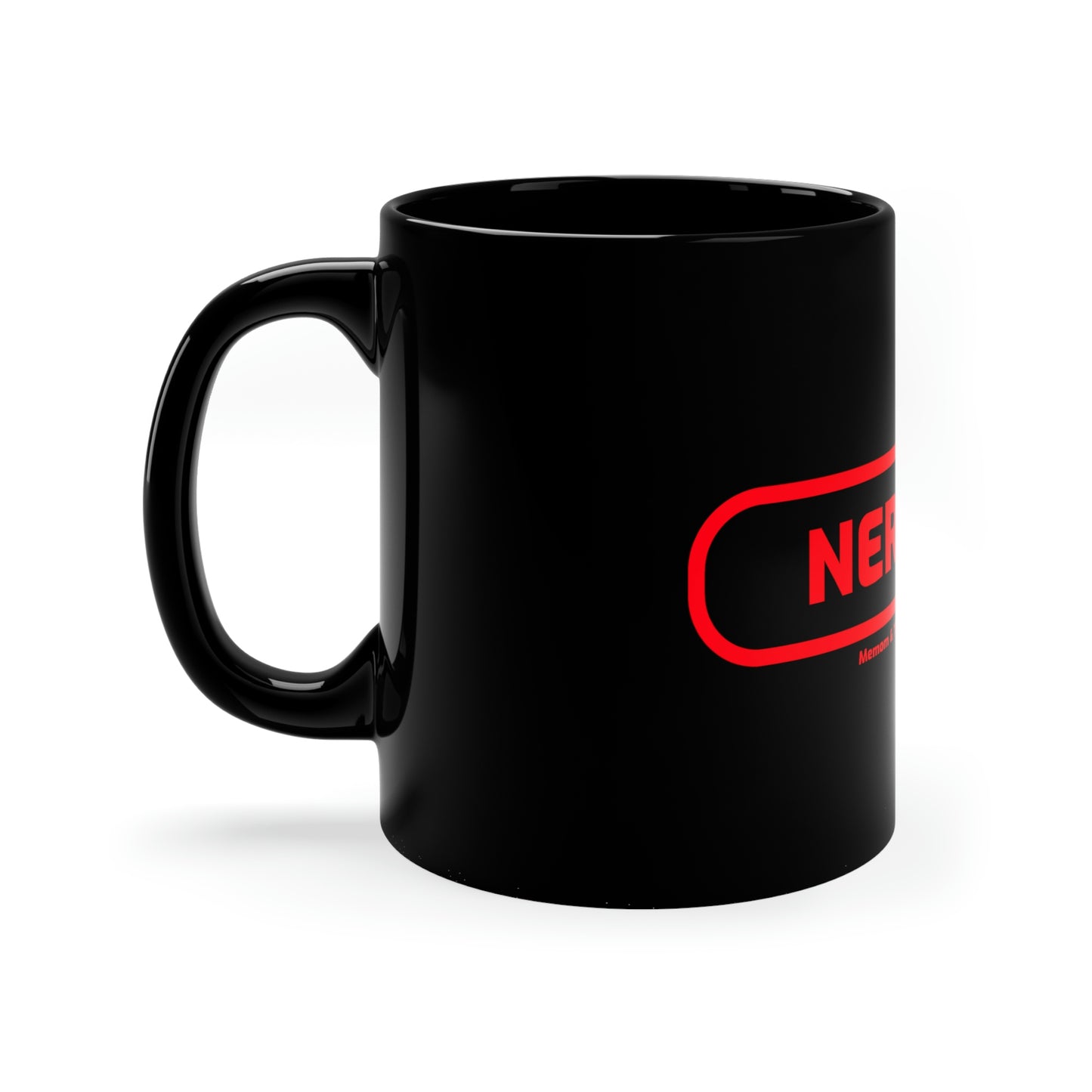 Nermal 11oz Black Mug