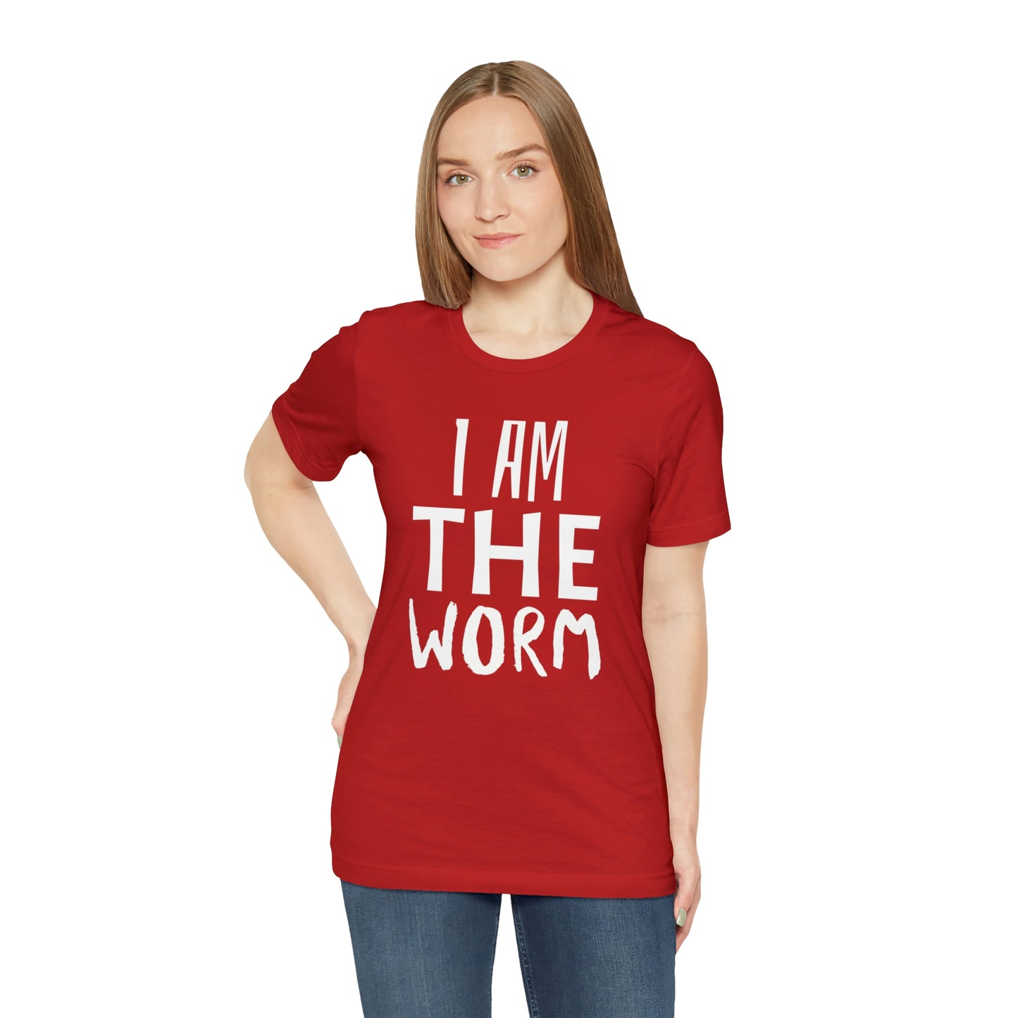 I Am The Worm Unisex Jersey Short Sleeve Tee