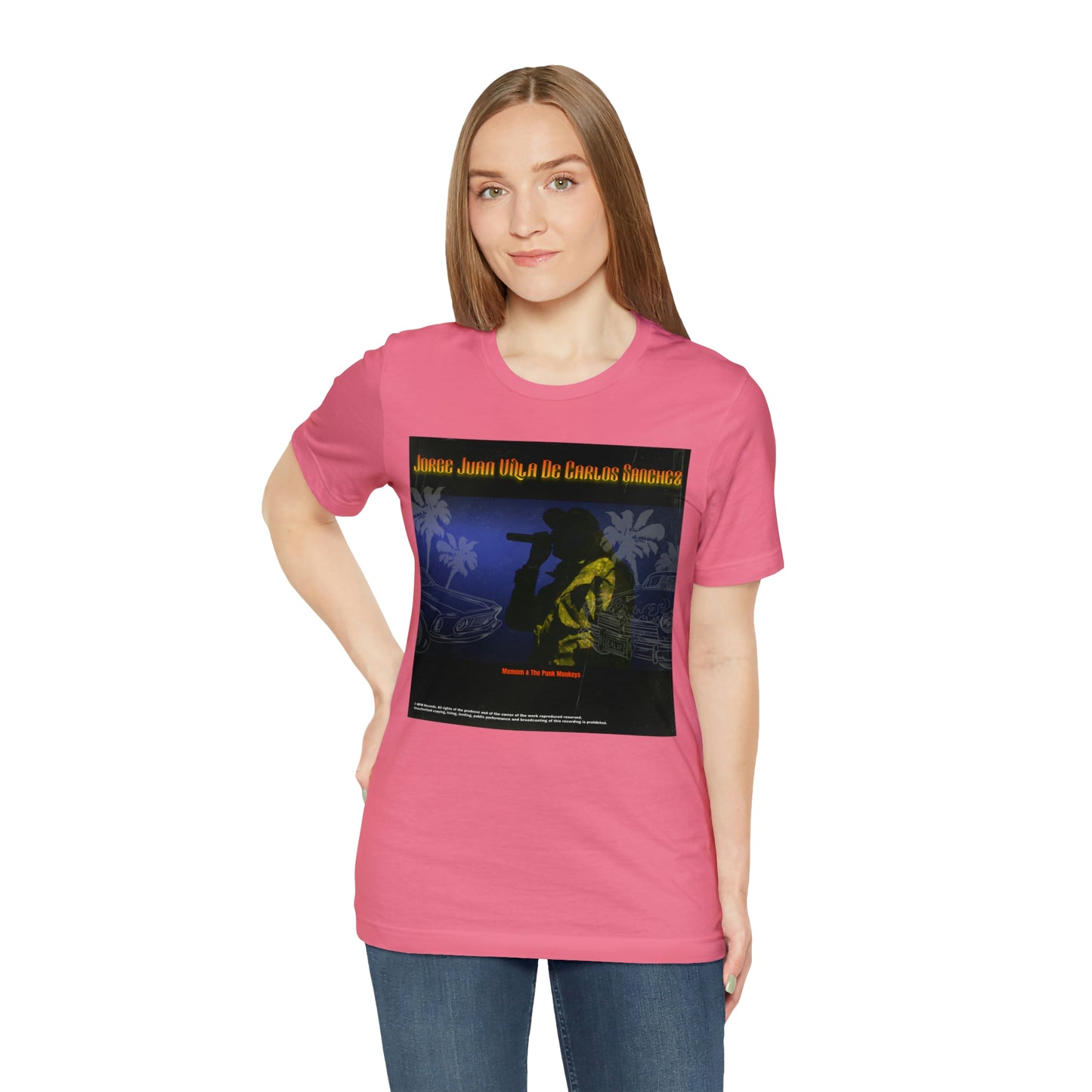 Jorge Juan Villa De Carlos Sanchez Unisex Jersey Short Sleeve Tee