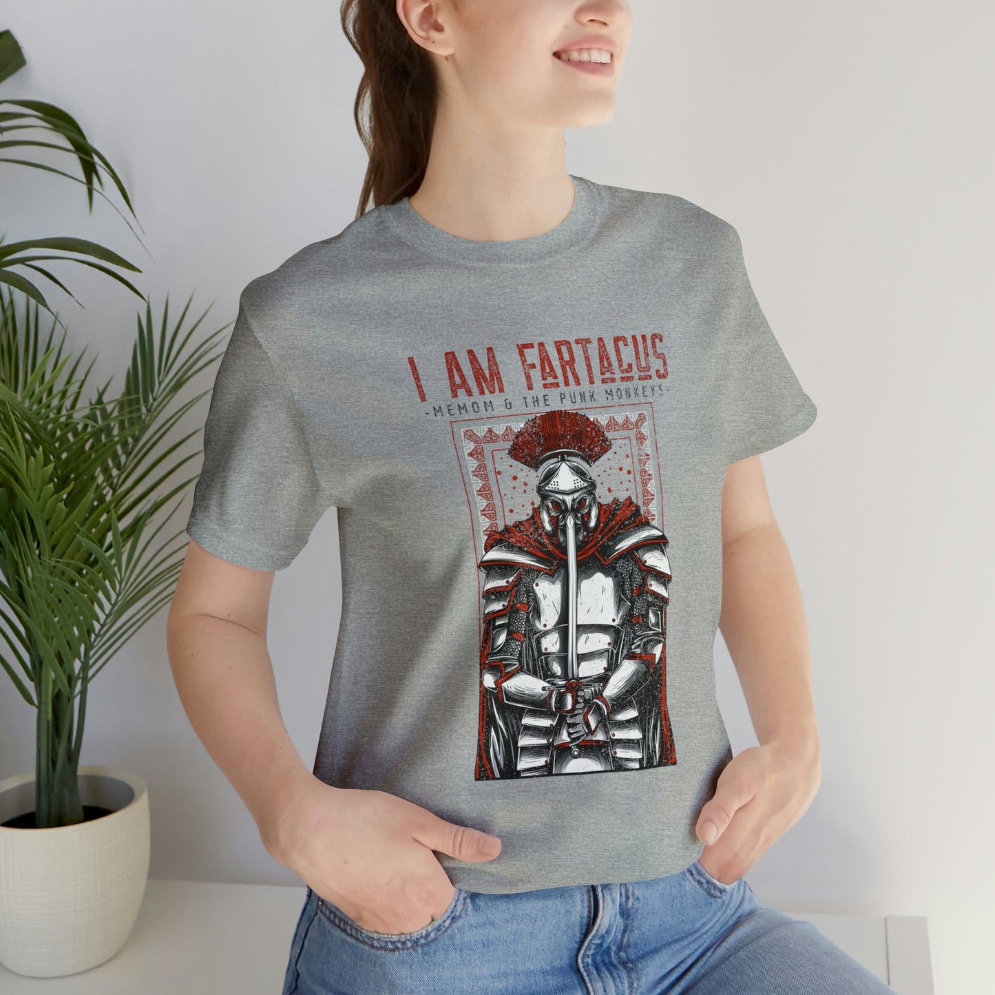 I Am Fartacus Unisex Jersey Short Sleeve Tee