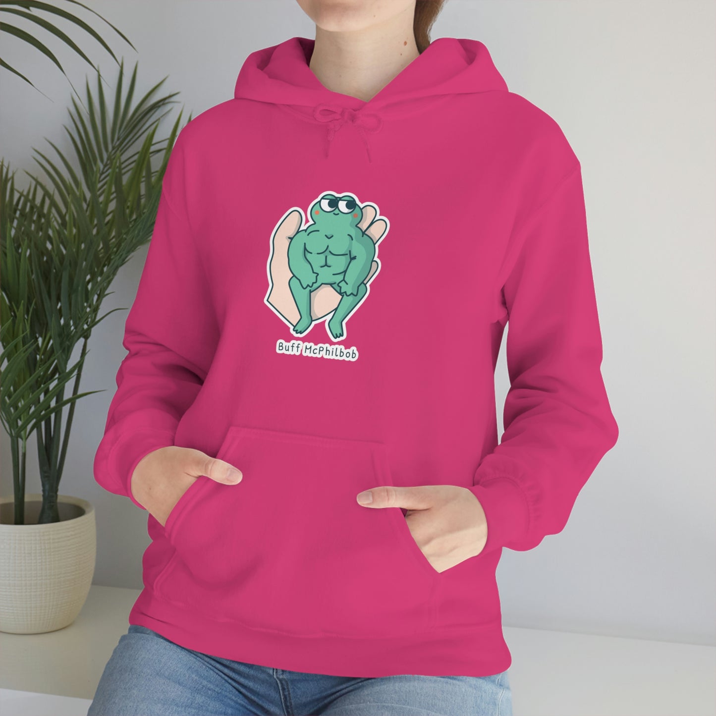 Buff McPhilbob Unisex Heavy Blend™ Hooded Sweatshirt