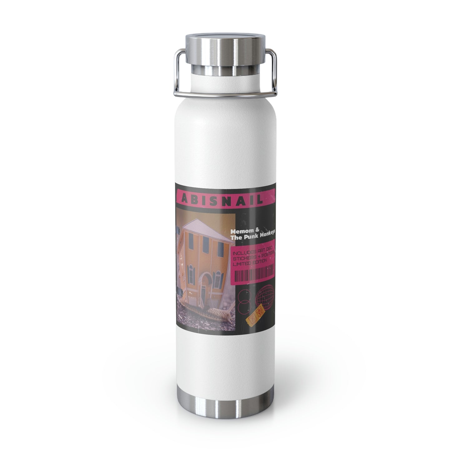 Abisnail 22oz Vacuum Insulated Bottle