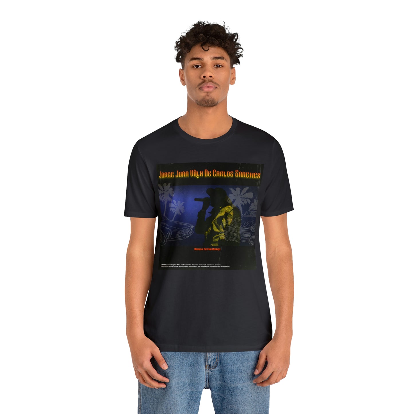 Jorge Juan Villa De Carlos Sanchez Unisex Jersey Short Sleeve Tee