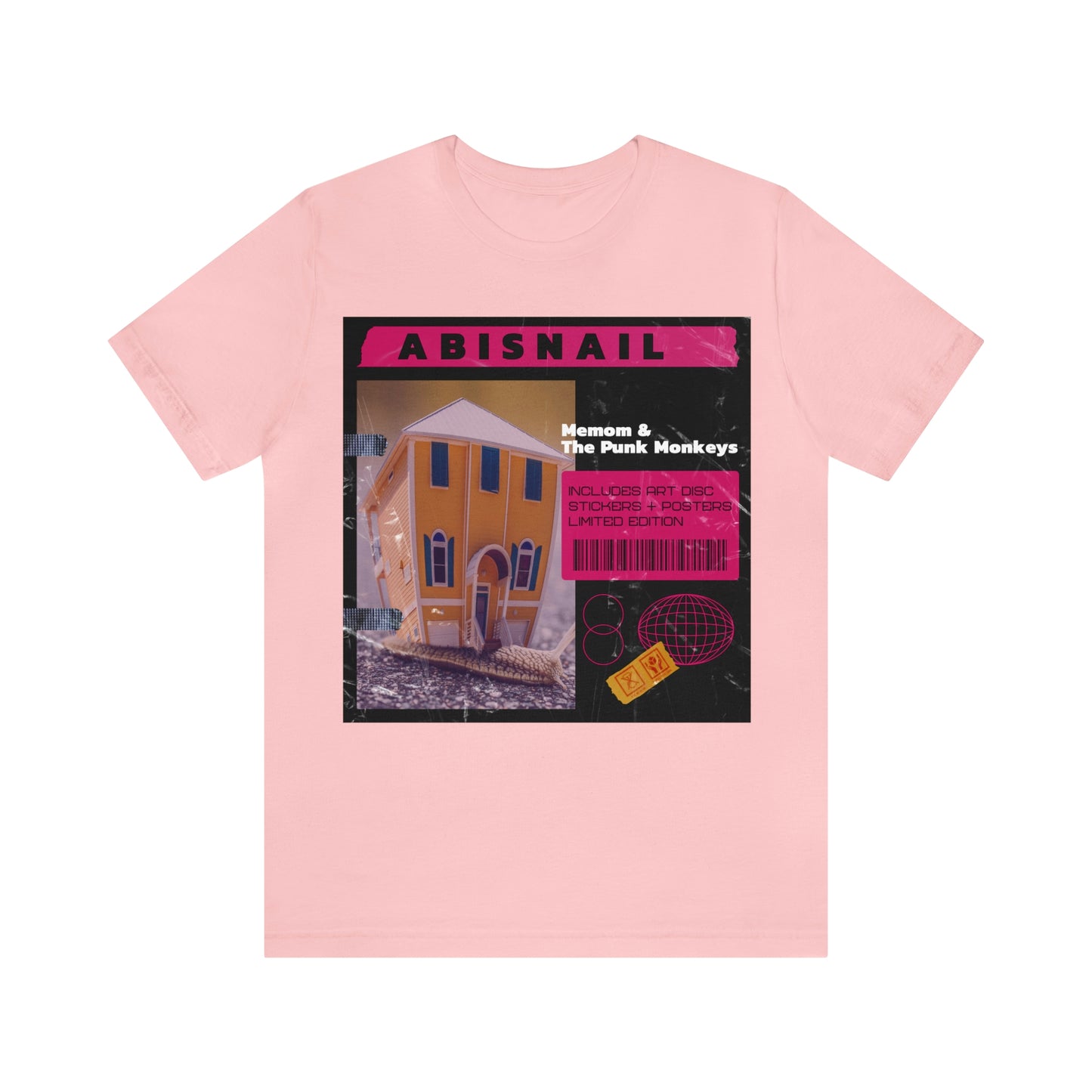 Abisnail Unisex Jersey Short Sleeve Tee