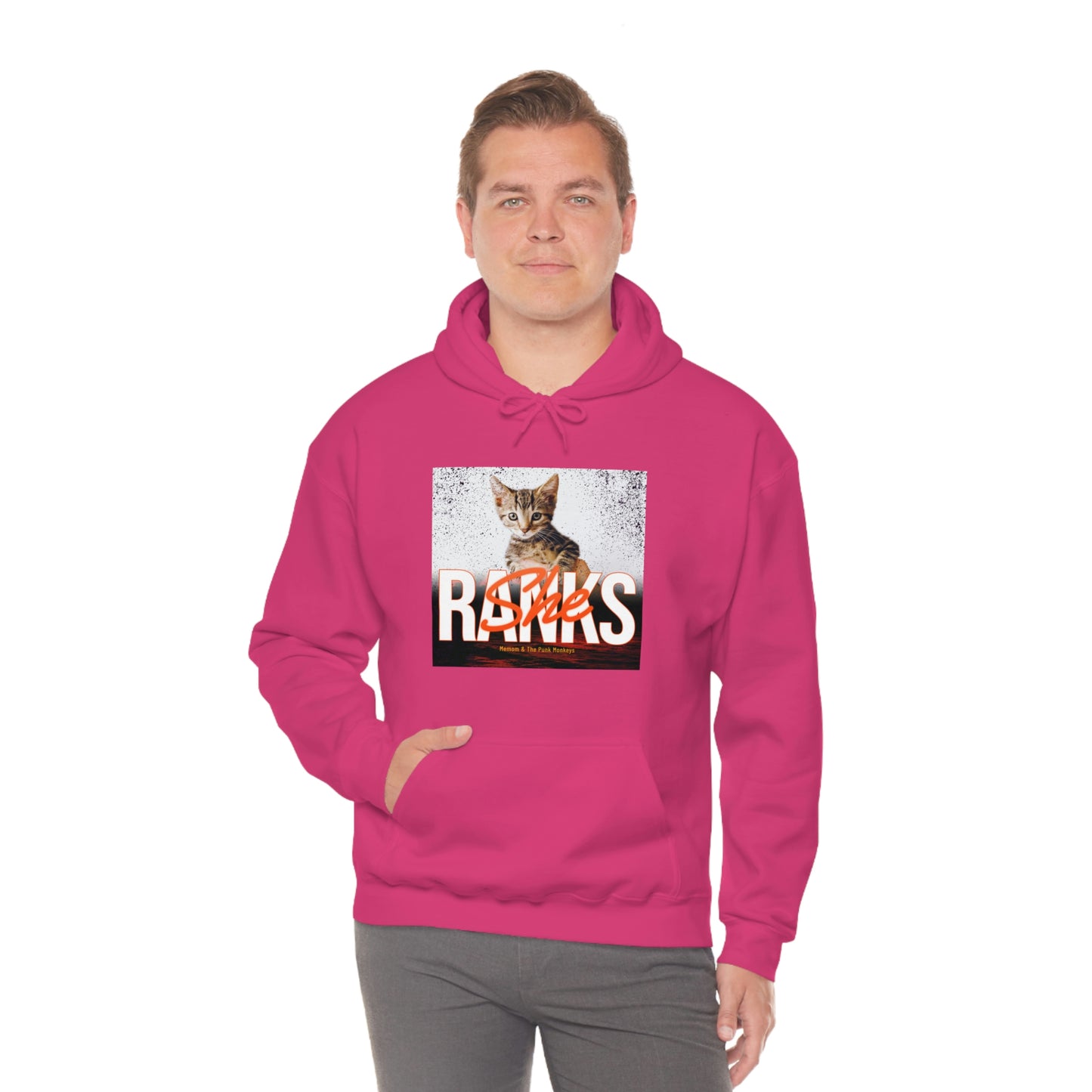 She Ranks Unisex Heavy Blend™ Hooded Sweatshirt