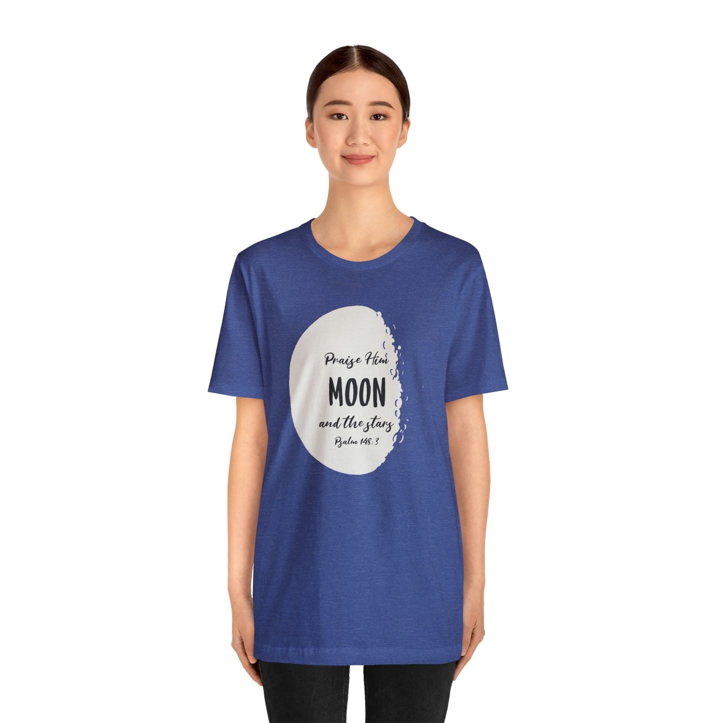 The Moon Unisex Jersey Short Sleeve Tee