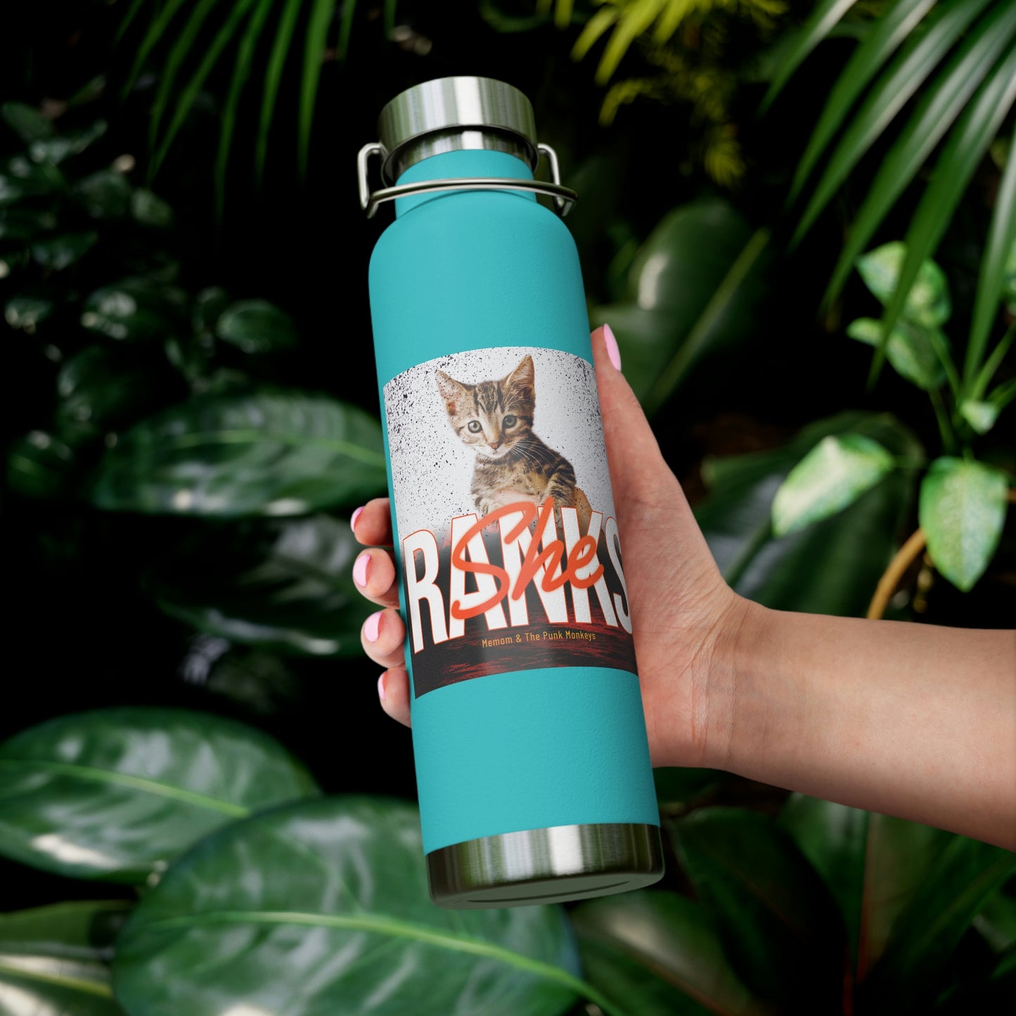 She Ranks Copper Vacuum Insulated Bottle, 22oz