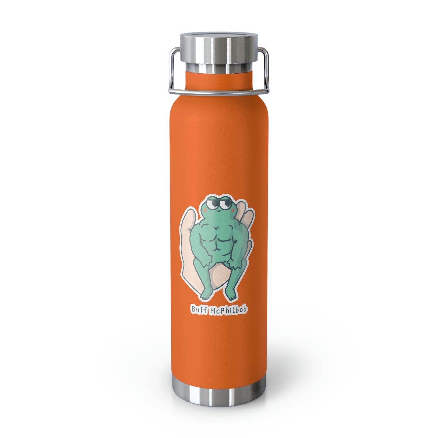 Buff McPhilbob Copper Vacuum Insulated Bottle, 22oz