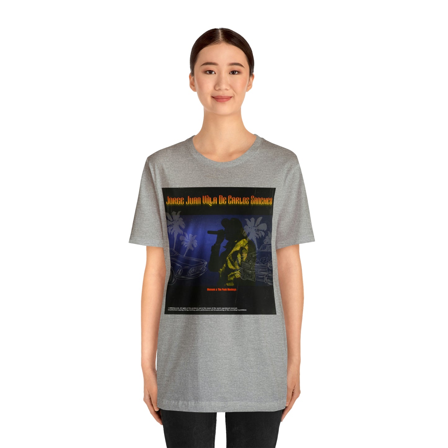 Jorge Juan Villa De Carlos Sanchez Unisex Jersey Short Sleeve Tee