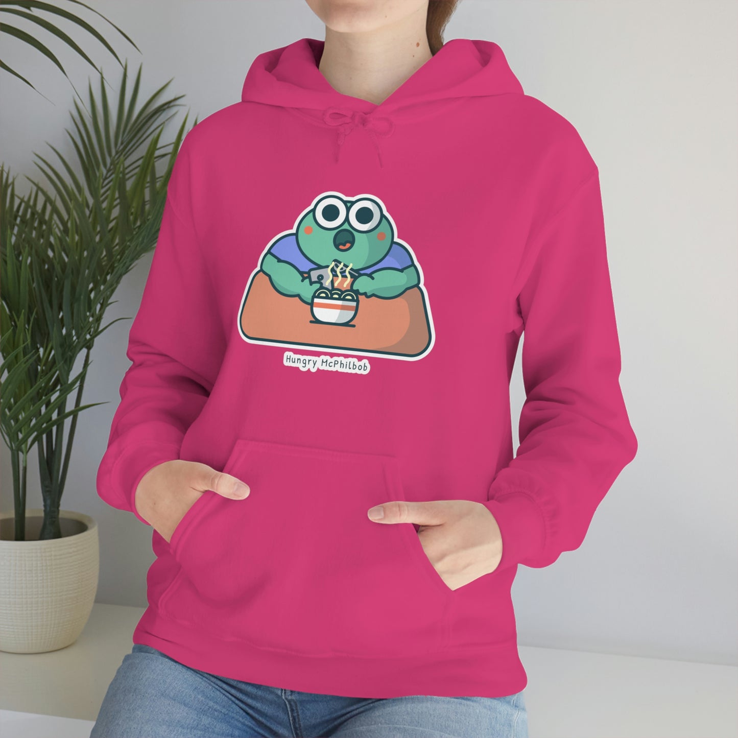 Hungry McPhilbob Unisex Heavy Blend™ Hooded Sweatshirt